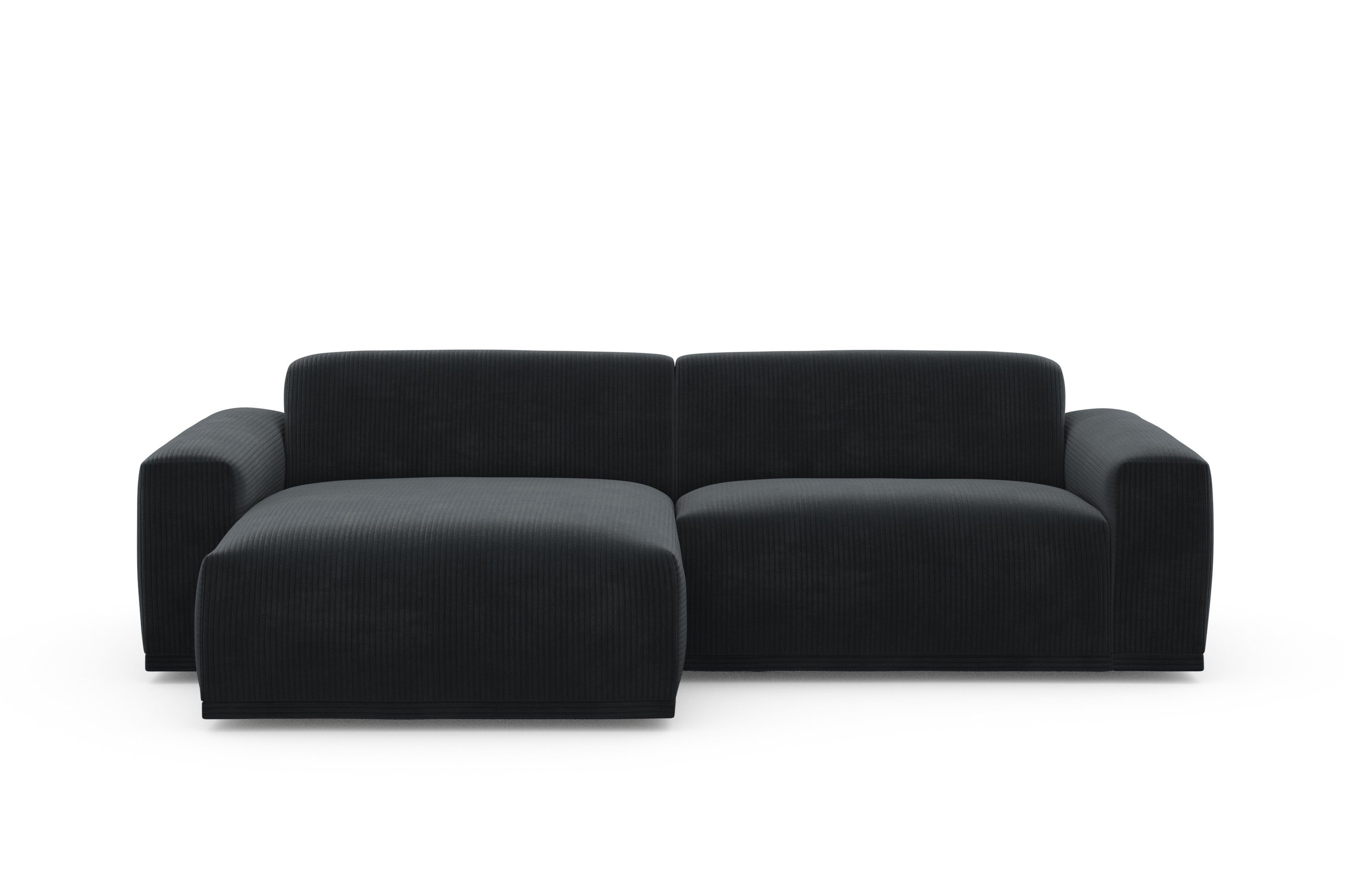 TRENDMANUFAKTUR Ecksofa Braga, mit hochwertigem Kaltschaum, L-Form, in Cord günstig online kaufen