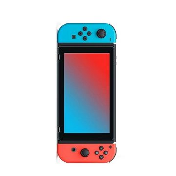 Protectorking Schutzfolie 1x Panzerfolie für Nintendo Switch Displayschutz Schutzfolie KLAR, (1-Stück), ANTI-SPLITTER