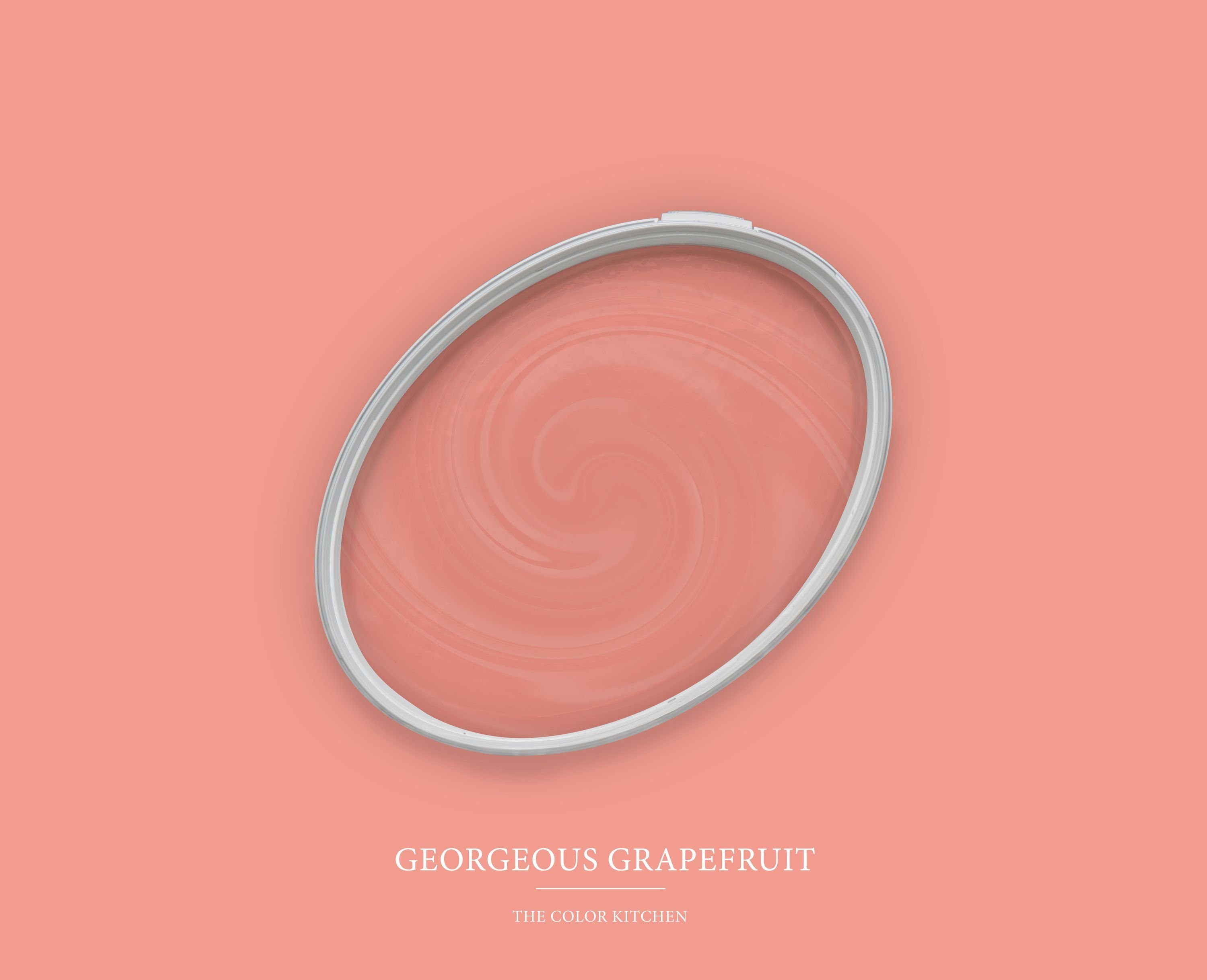 A.S. Création Wandfarbe, Wand- Grapefruit Seidenmatt 7004 Georgeous Innenfarbe 5l Deckenfarbe