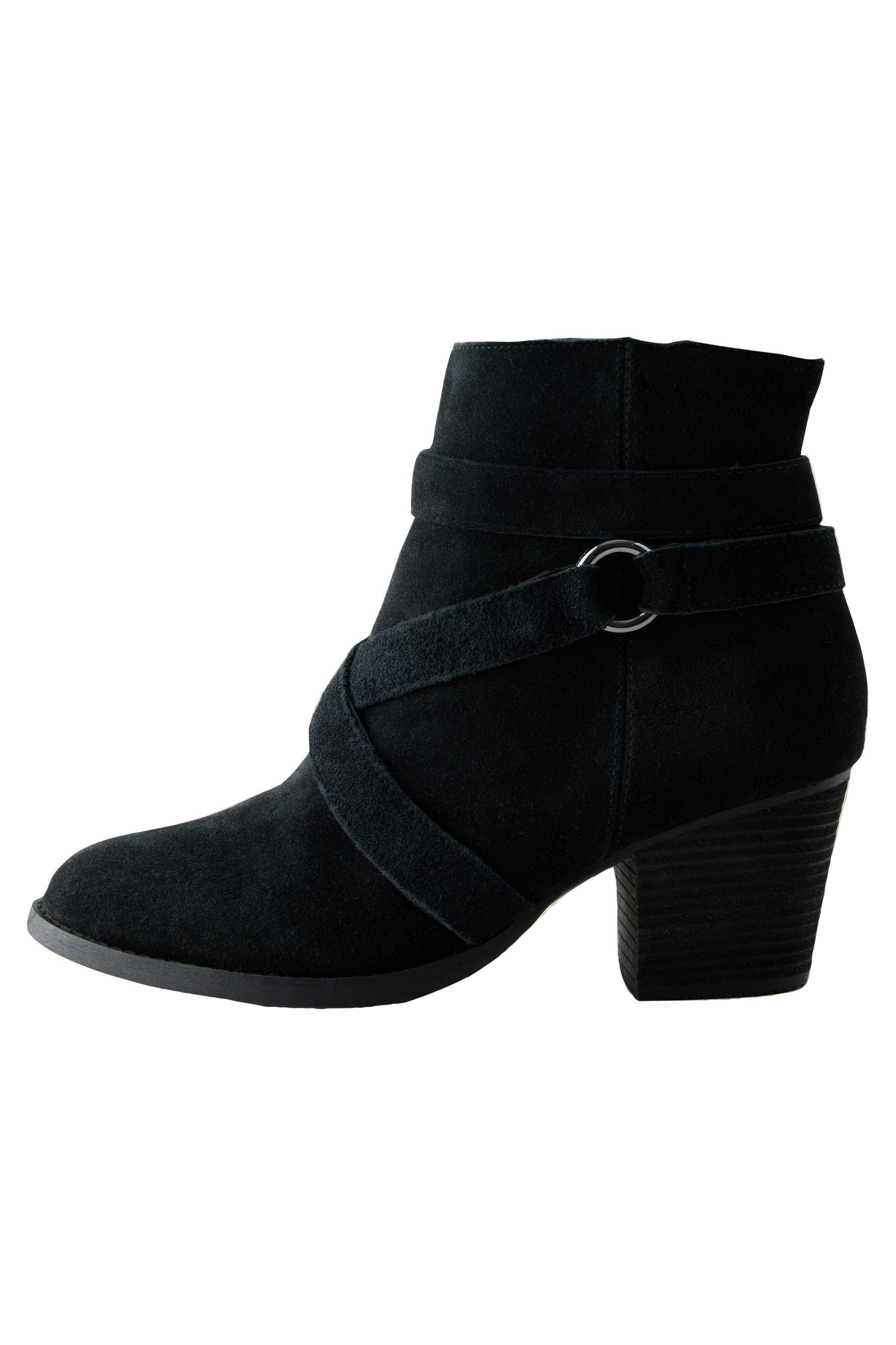Next Forever Comfort® Leder-Stiefeletten, Blockabsatz Stiefel