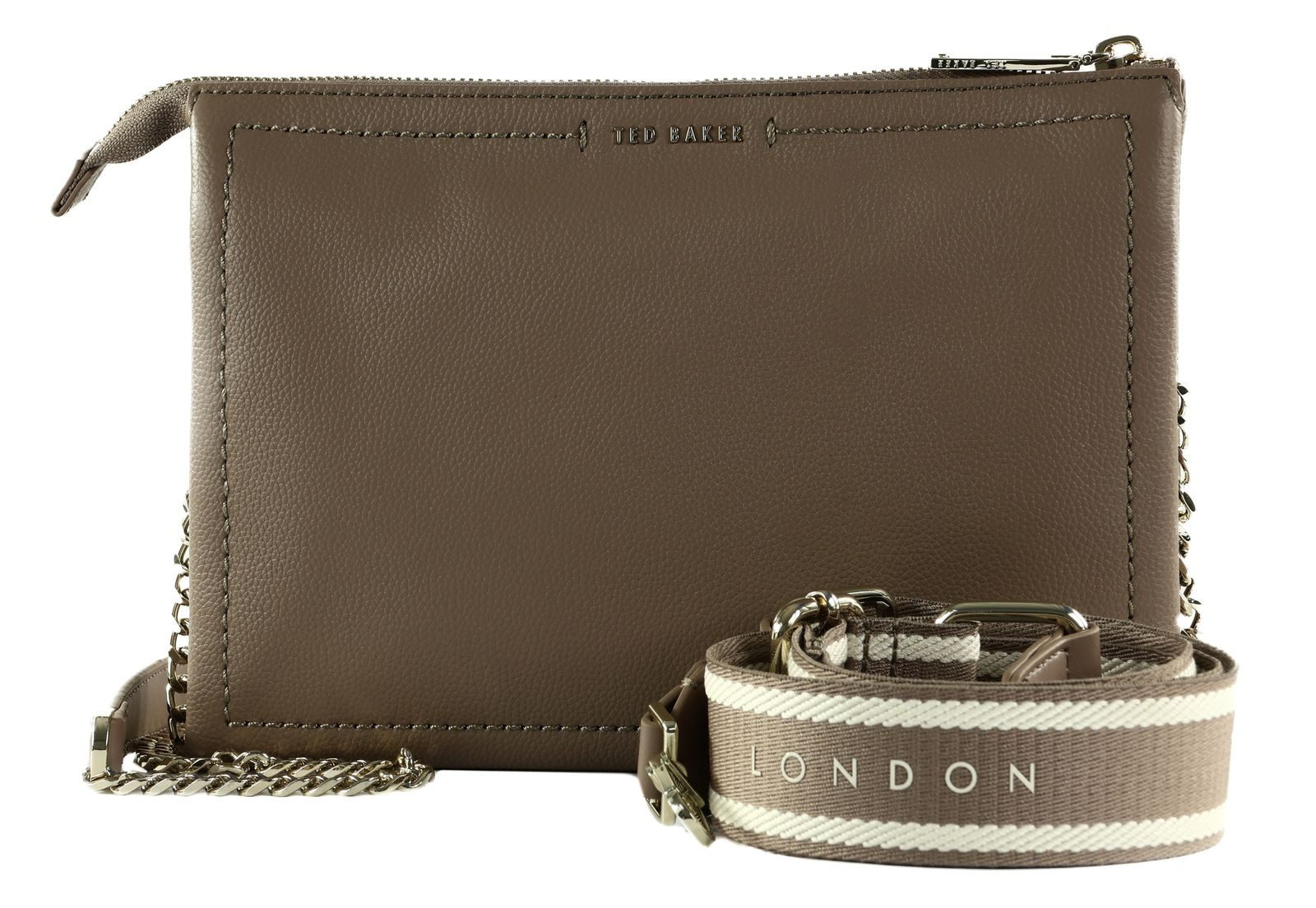 Ted Baker Umhängetasche Webbing Leather Crossbody Bag, aus echtem Leder