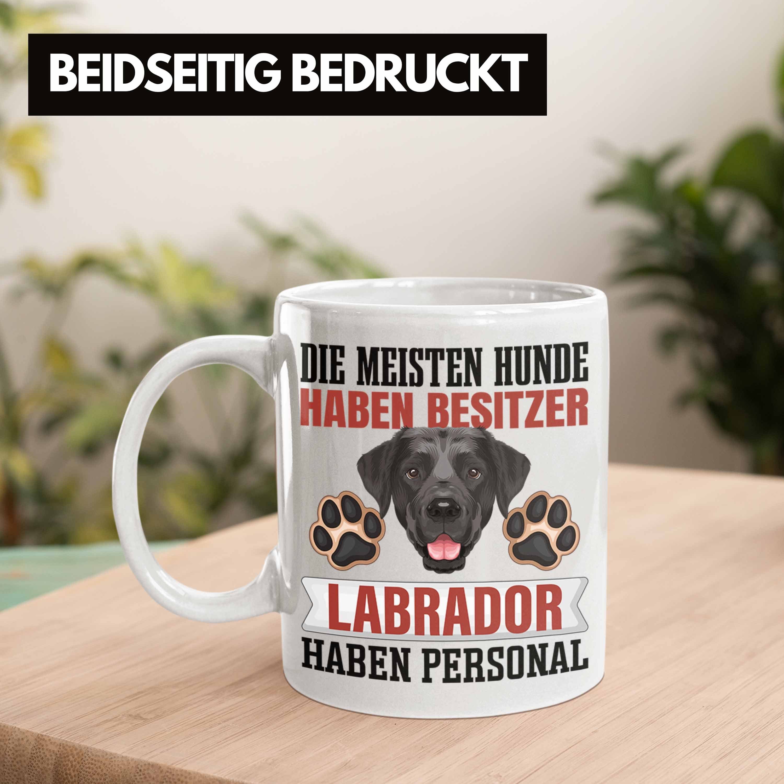 Spruch Lustiger Geschenk Geschenkidee Besitzer Weiss Tasse Tasse Labrador Trendation Besitzer