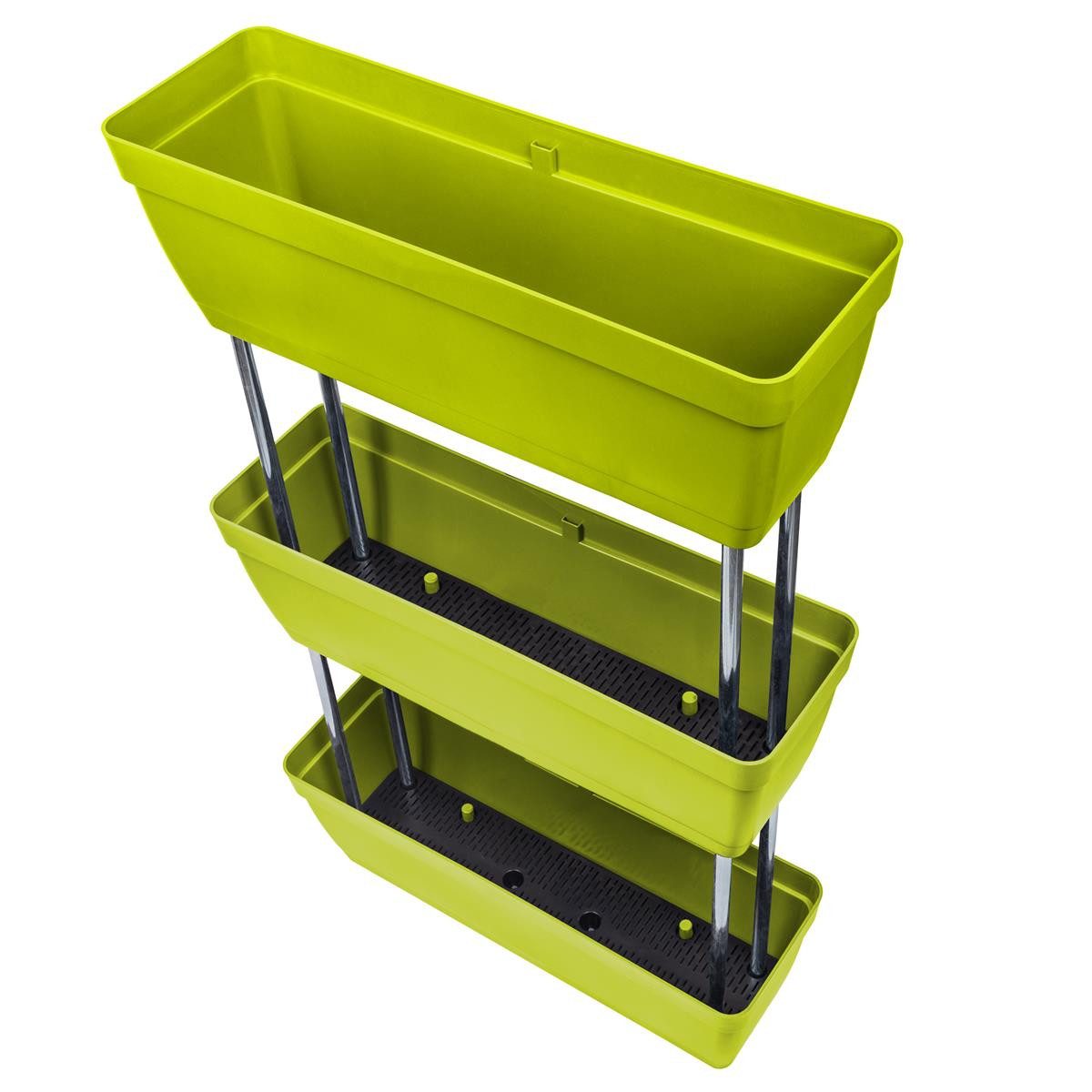 kamelshopping Blumenkasten Vertikal Pflanzkasten-Regal mit Wasserspeicher, günstig online kaufen