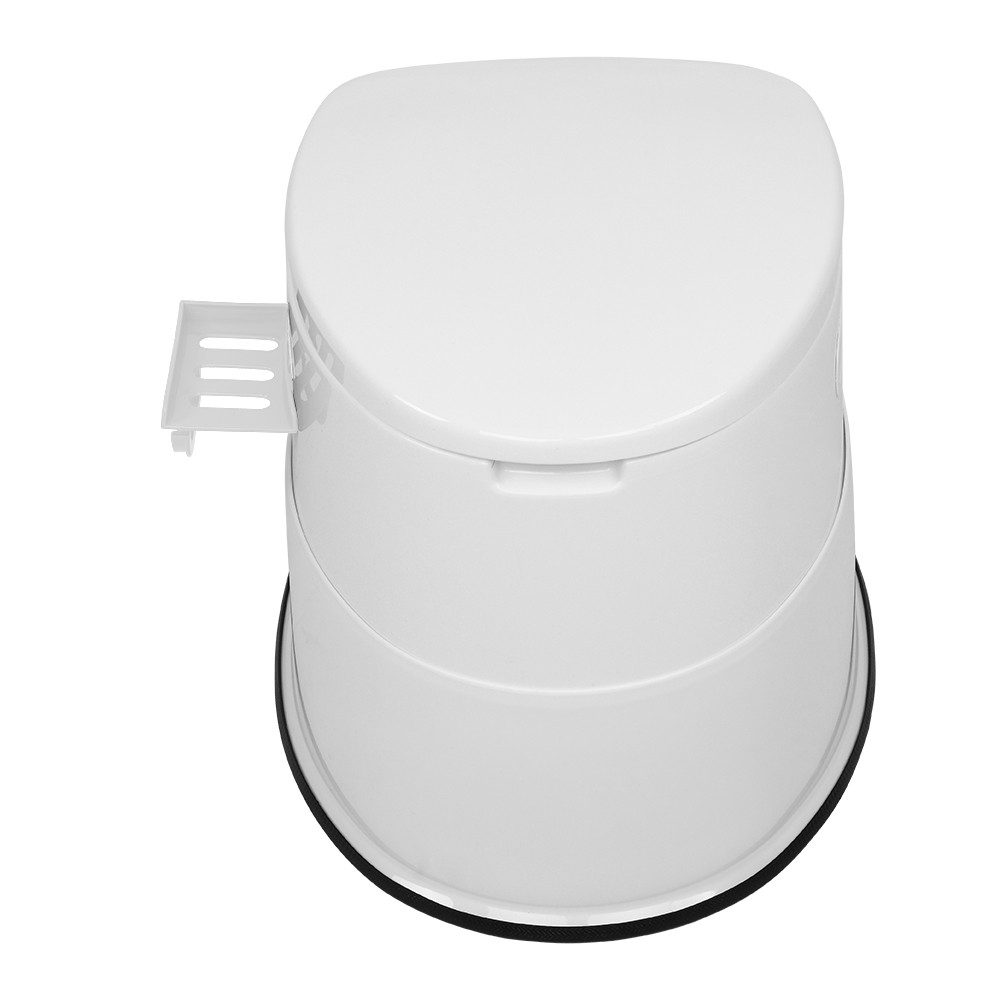 LALAHO Campingtoilette tragbar, mit Antirutschmatte, tragbare Toilette mit abnehmbarem Eimer, Outdoor-Toilette tragbare Mobile,Camping-Einbautoilette – Bild 2 von 5