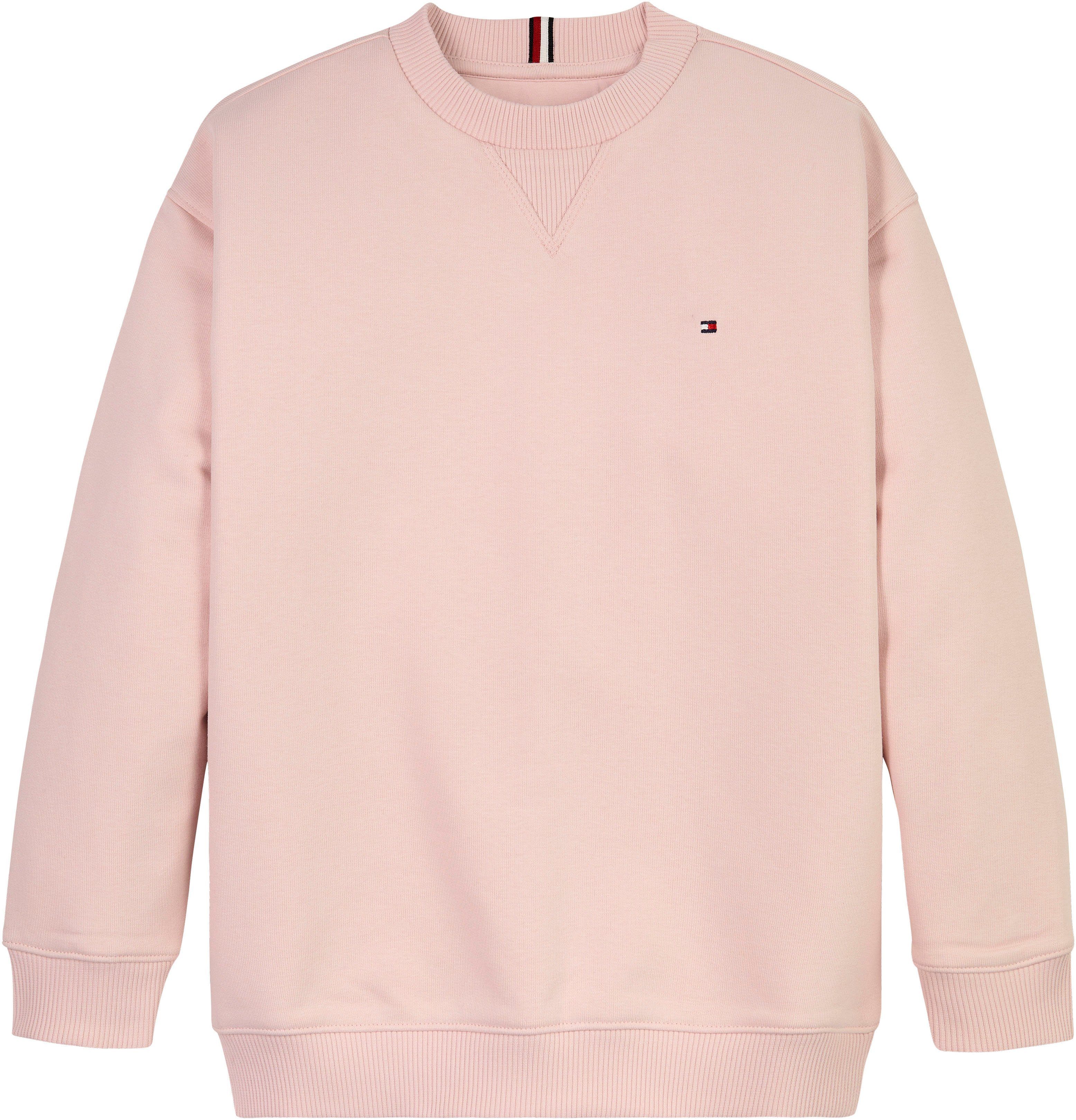 Tommy TIMELESS Hilfiger U Unifarbe SWEATSHIRT Whimsy Sweatshirt Pink in