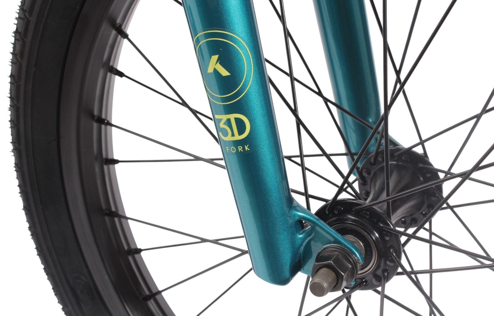 KHEbikes BMX bike KHE RAVISHER LL 18", 8.6 kg, aluminum frame, 360° rotor, U-brake, 1 gear