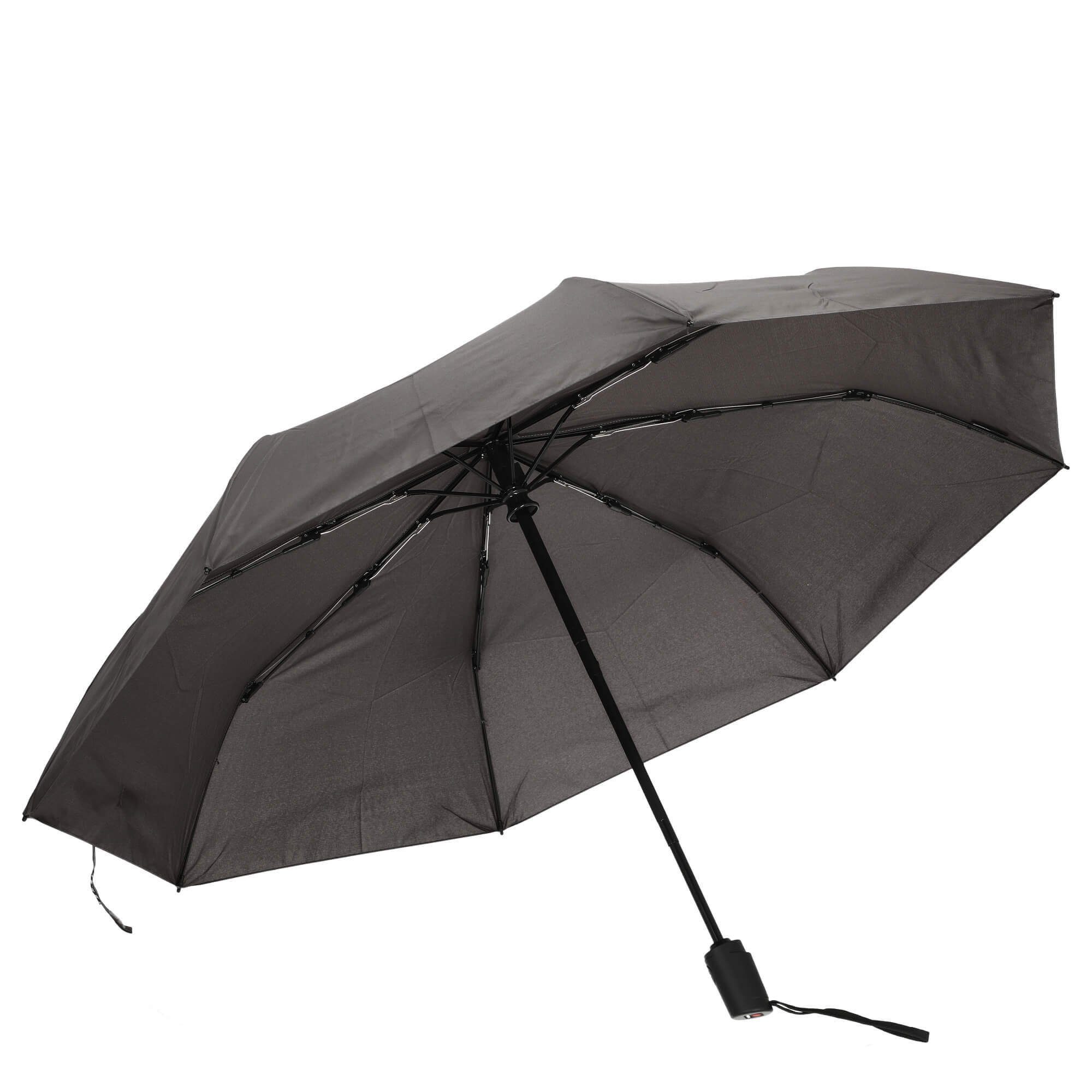 grey Duomatic Taschenschirm M Knirps® A.200 Taschenregenschirm dark - Regenschirm