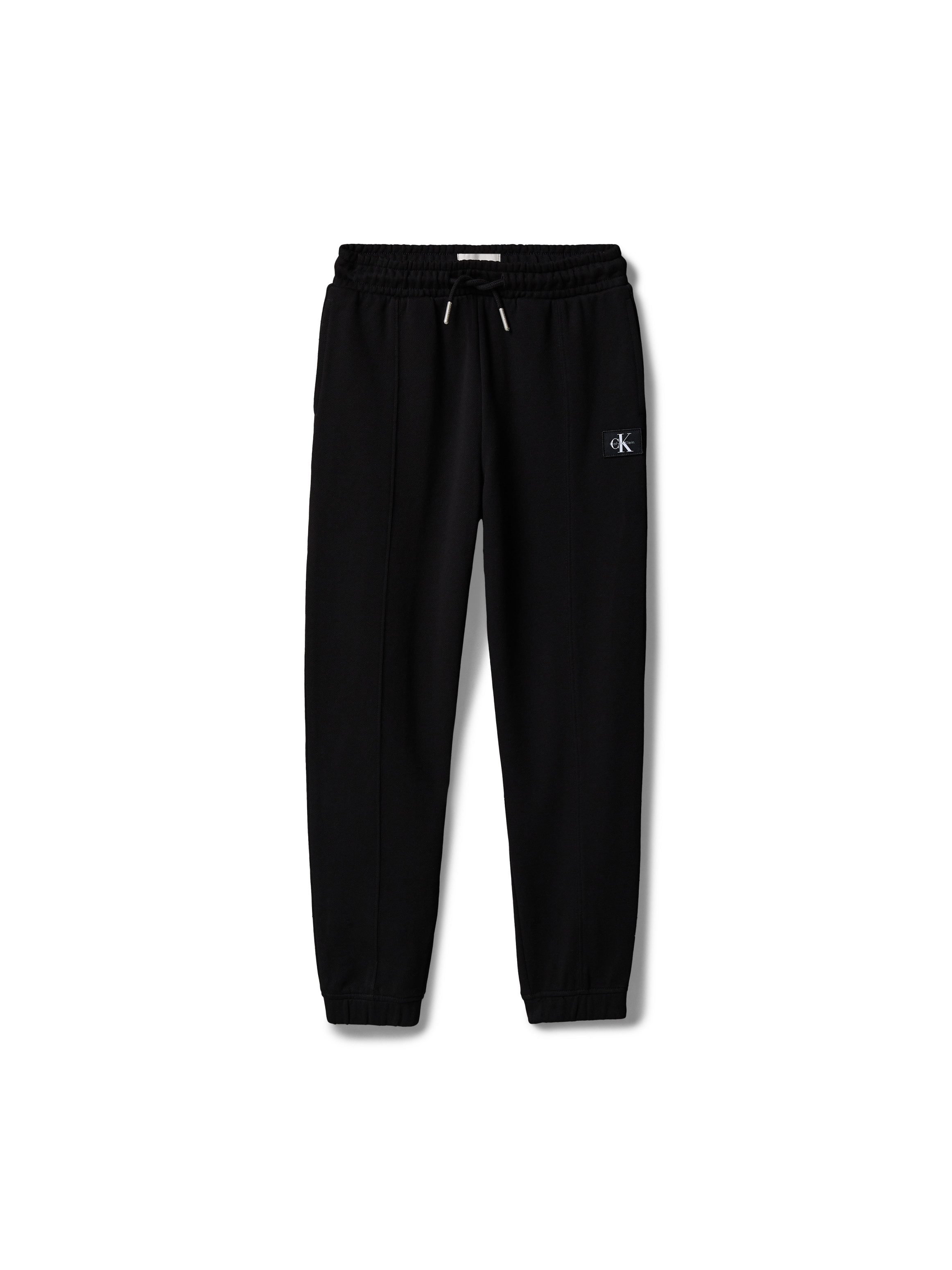 Calvin Klein Jeans Sweathose Kordelzug am Bund, reine Baumwolle, Logodruck – Bild 5 von 5