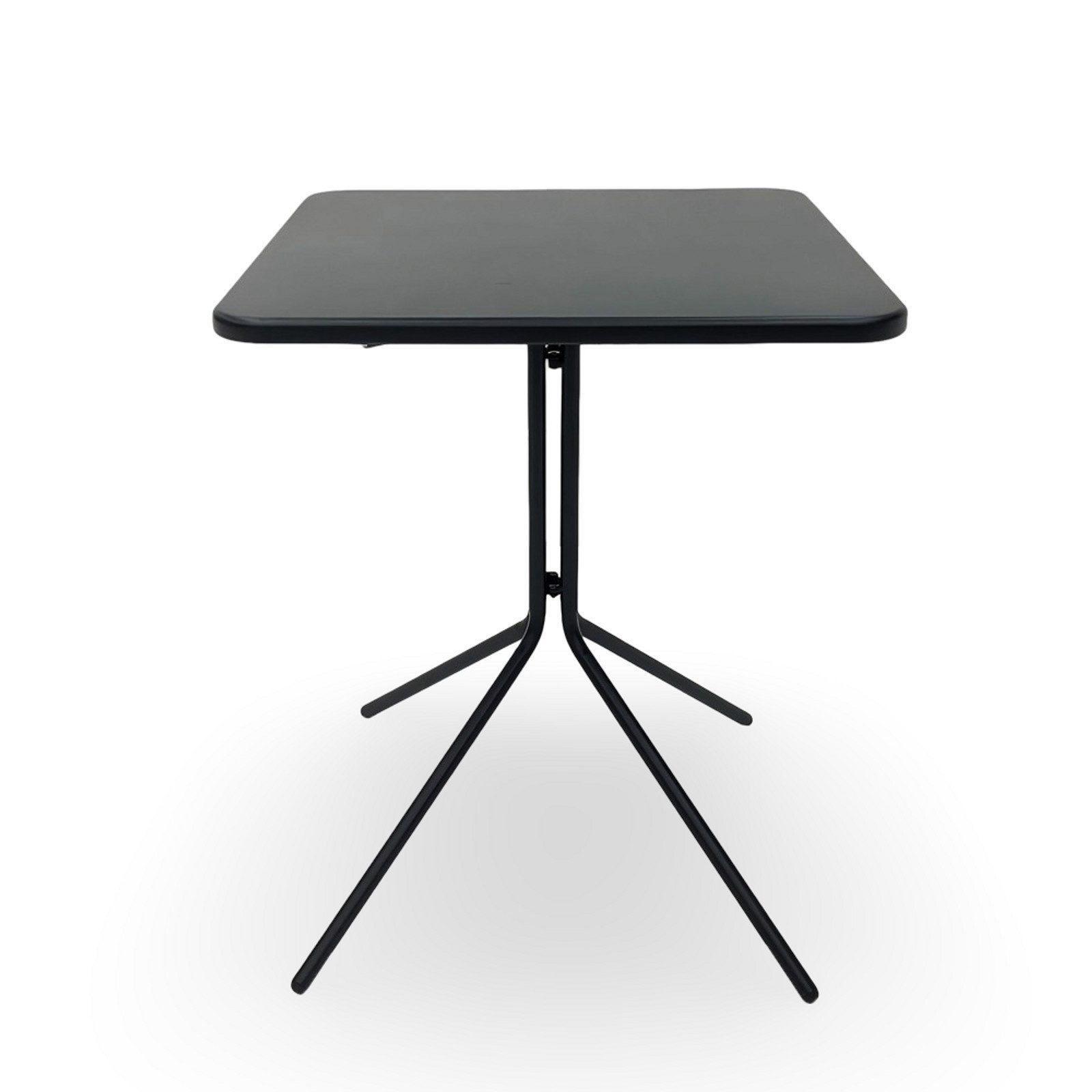 Gartentisch Klapptisch kleiner Tisch 58x58cm Bistrotisch klappbar Beistelltisch