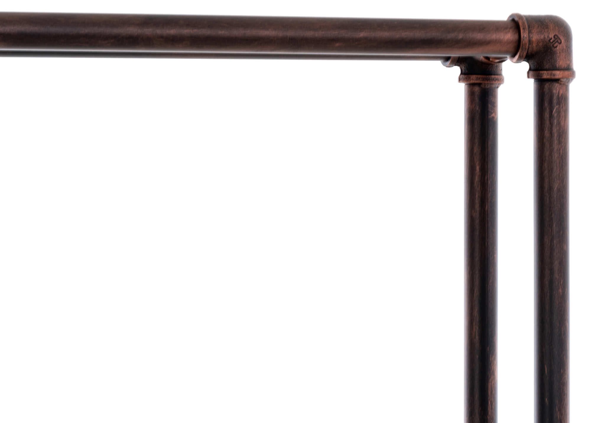 CLP Kaminholzregal Tinos, BxTxH:178x25x178 cm, Im Industrial Look