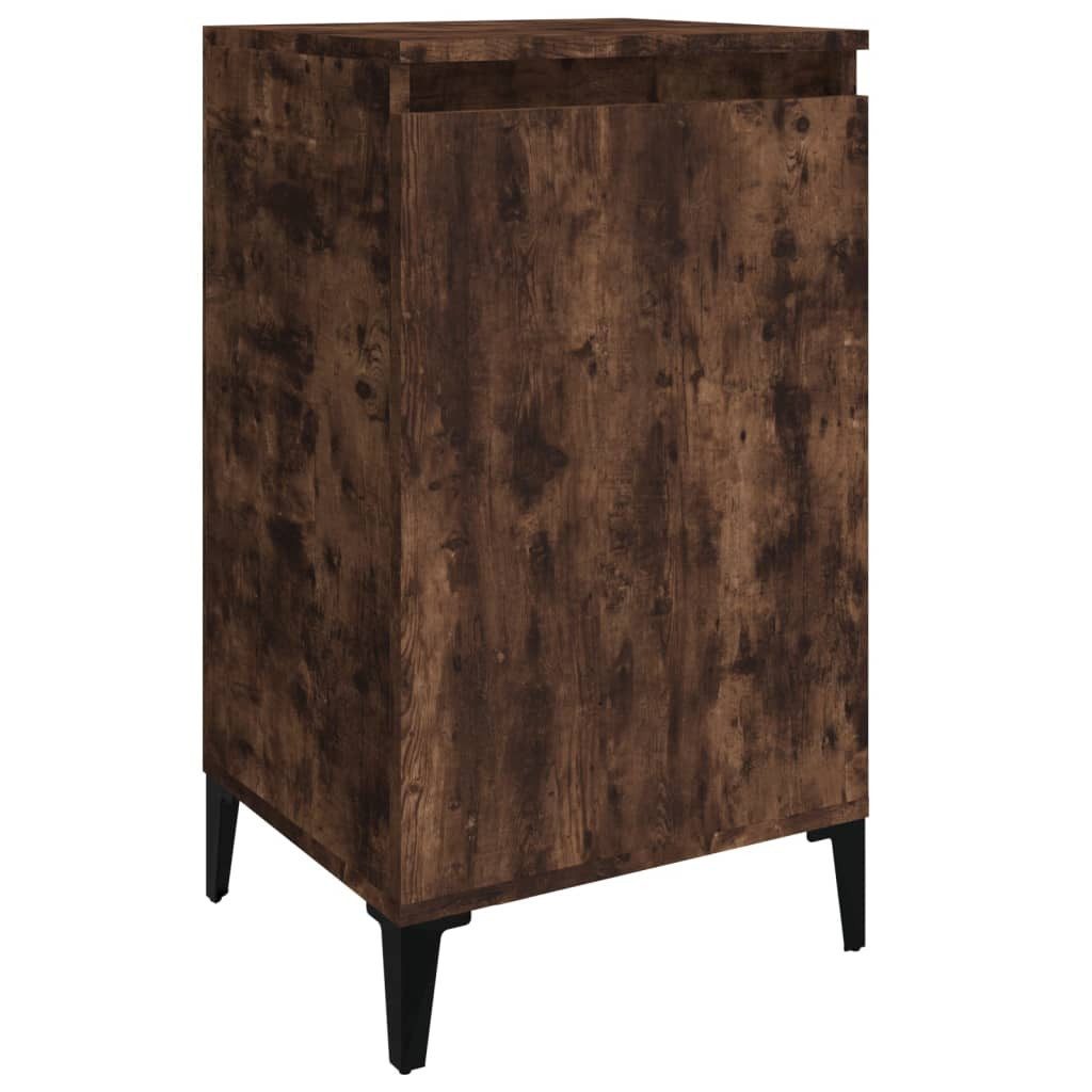 vidaXL Nachttisch Nachttisch Räuchereiche 40x35x70 cm günstig online kaufen