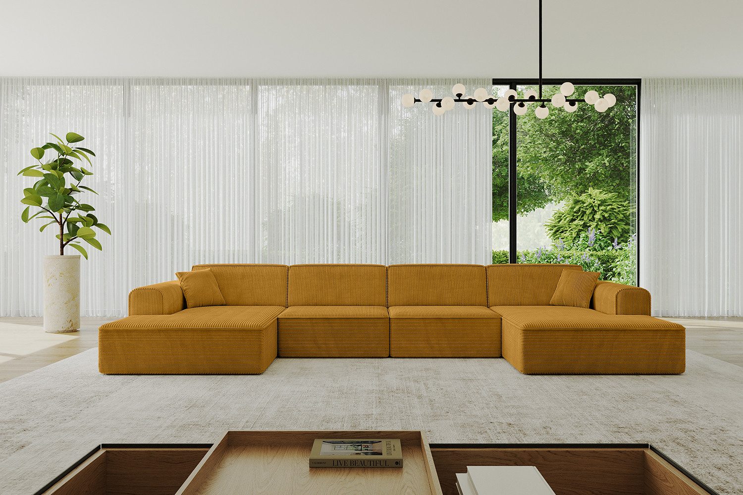 ALTDECOR Wohnlandschaft IREA-U2-v3, Sofa Praktische Bequeme günstig online kaufen