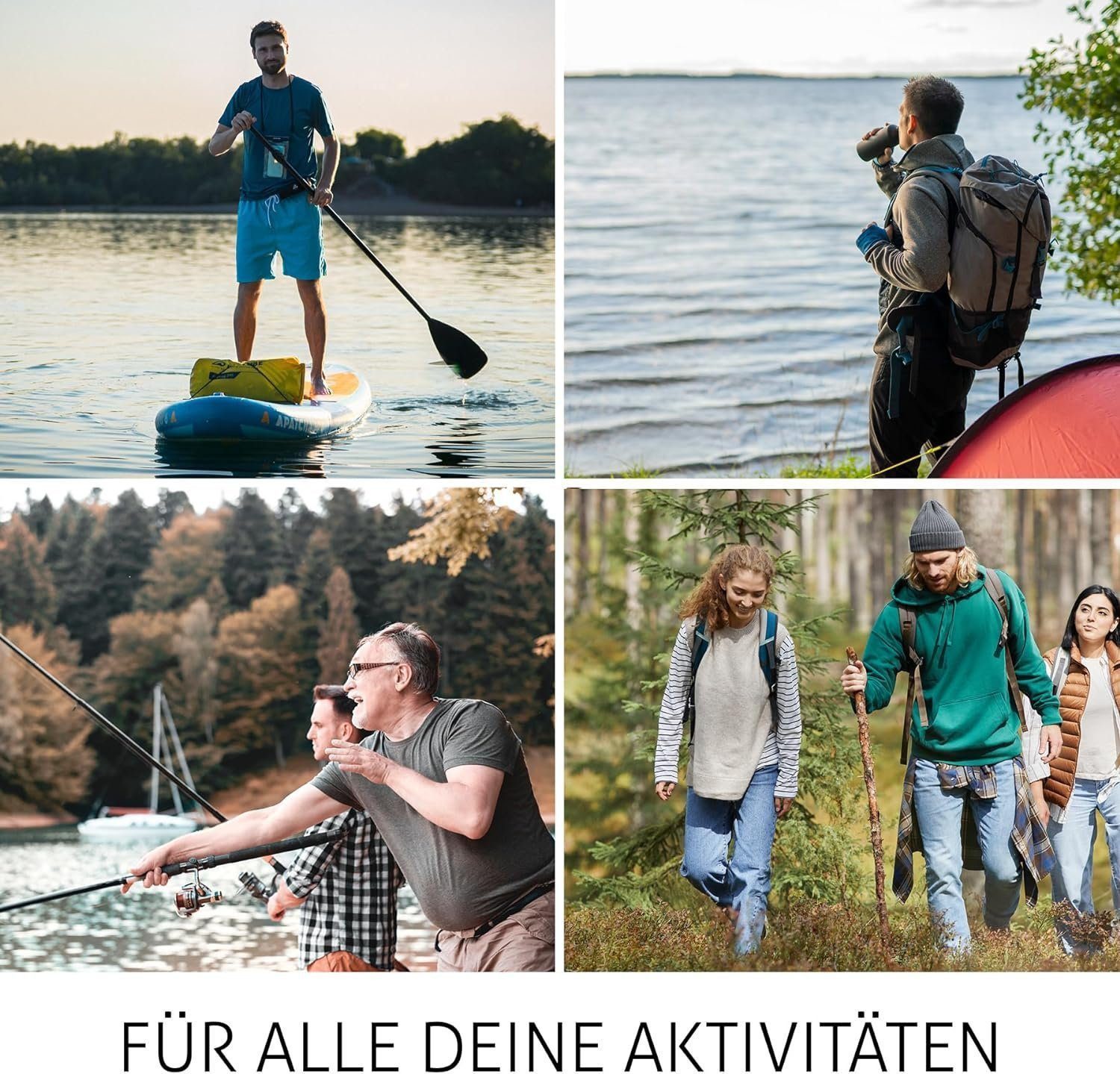 Restube Drybag, für Reisen, Kayak & SUP, wasserdichter Packsack, schwimmfähig, 5-40 L