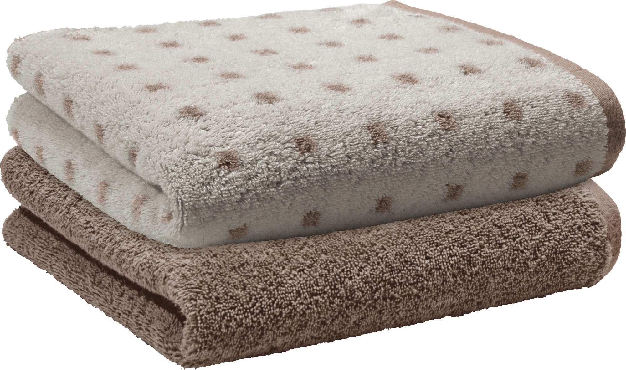 Erwin Müller Duschtuch Duschtuch "Sigmaringen" 2er-Pack, Frottier, Walk-Frottier Uni