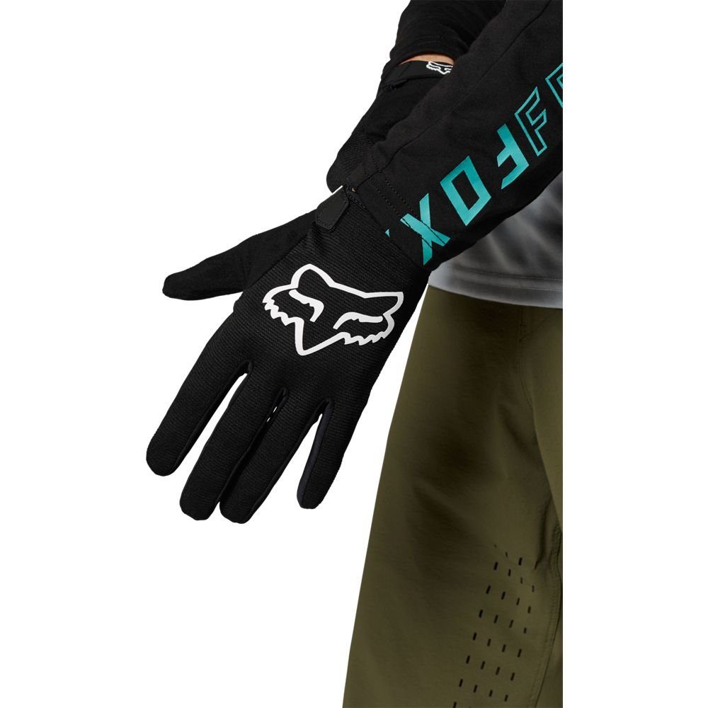 Jugend-M Motorradhandschuhe Handschuhe Racing Fox Fox Ranger Glove Youth schwarz