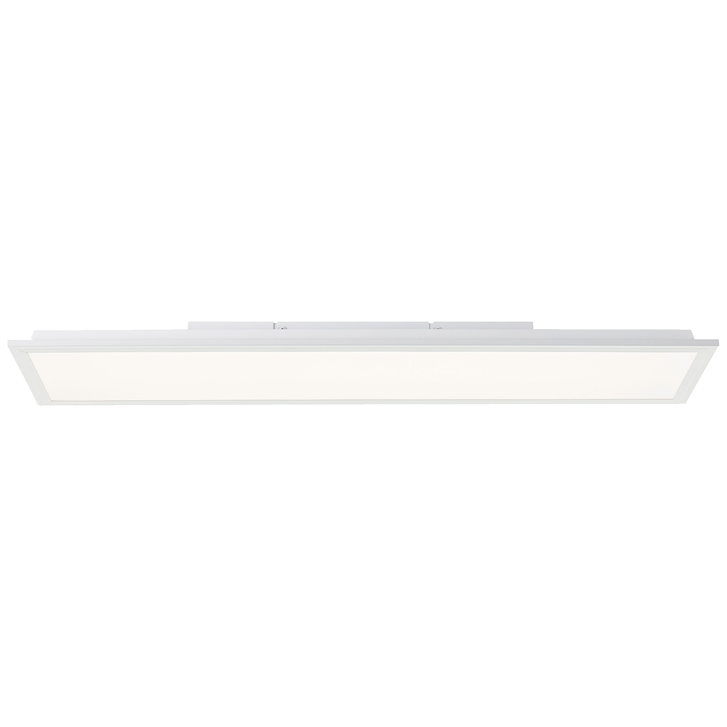 BreLight LED Panel Briston, CCT - über Fernbedienung, Dimmfunktion, Timerfunktion, LED fest integriert, RGB, warmweiß - kaltweiß, LED-Paneel, digitales RGB, 80 x 20 cm, 2100 lm, 3000-6500 K, dimmbar