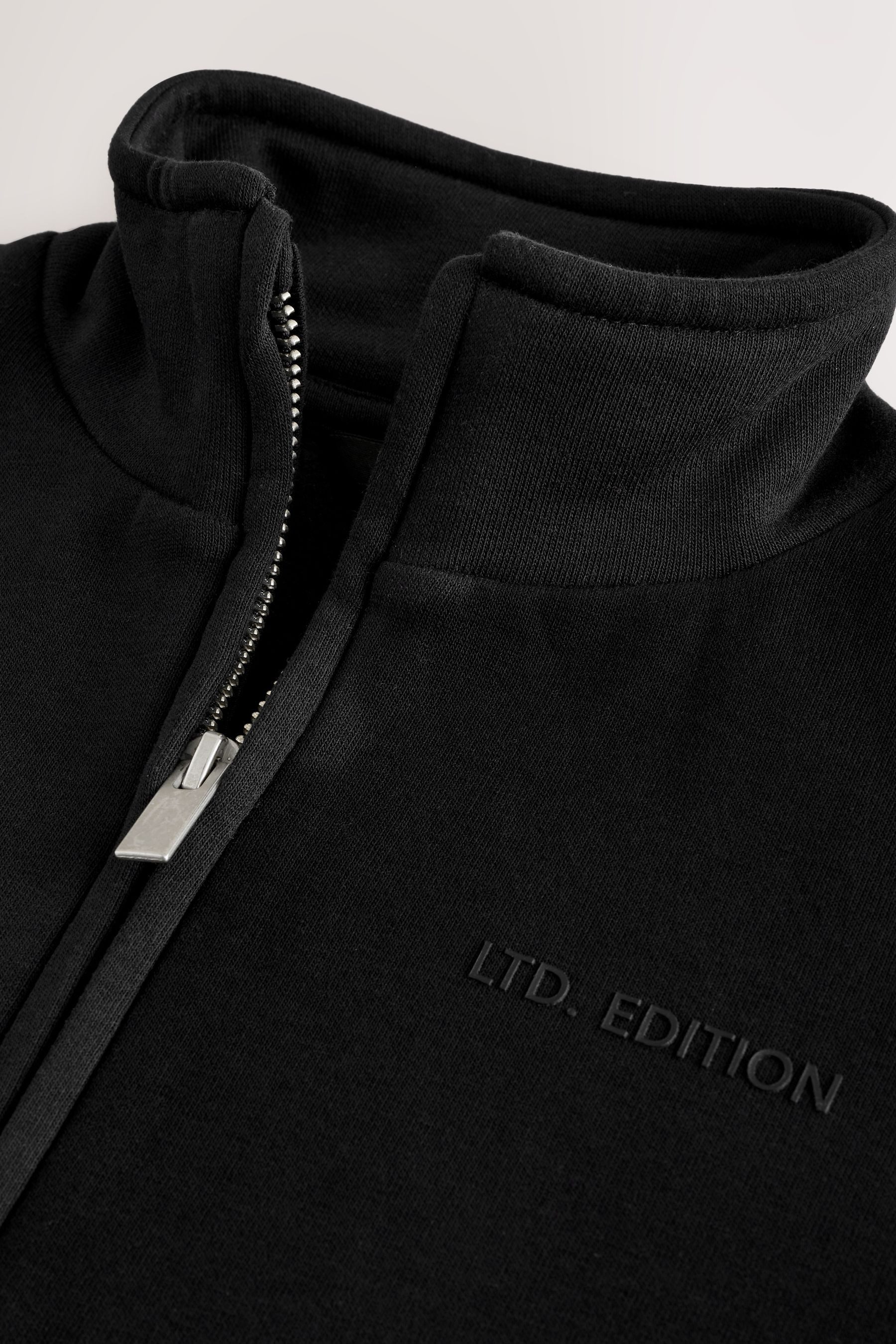 Next Kapuzenpullover Schwere Kapuzenjacke mit Reißverschluss (1-tlg)