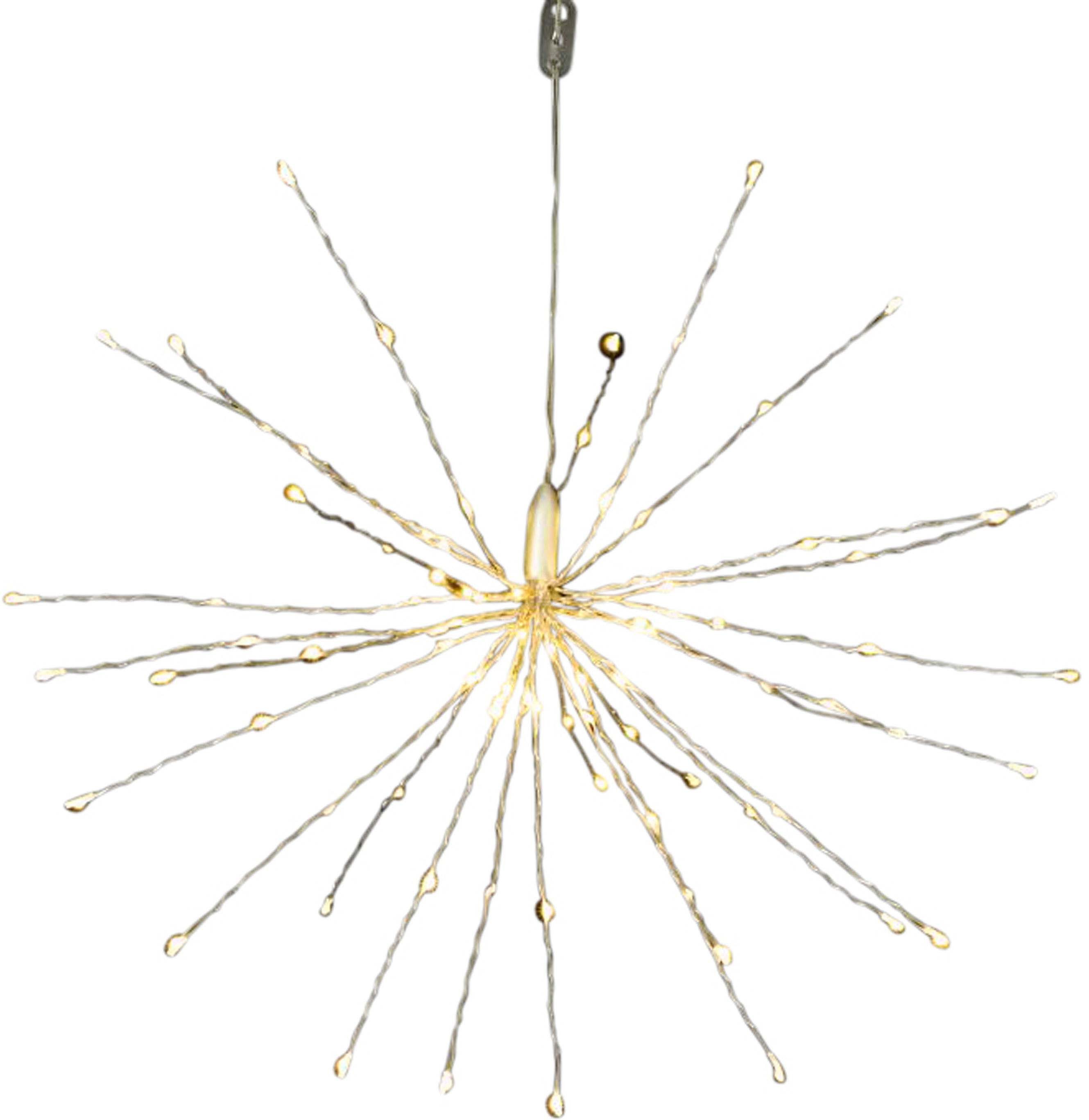 Northpoint LED-Lichterkette Eiskristallleuchte 90 LEDs Ø50cm für Innen und günstig online kaufen