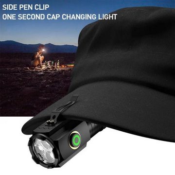 DESUO Taschenlampe Taschenlampe LED 2000 Lumen Aufladbar 5 Lichtmodi für Camping Notfälle