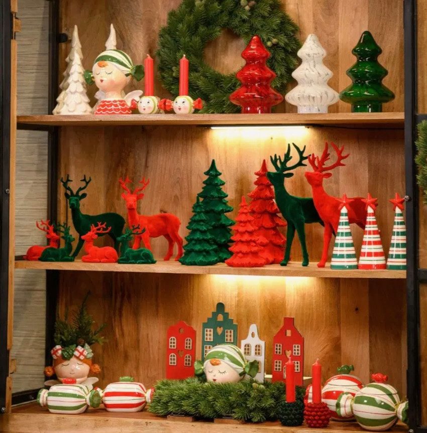 Seyila Home Dekofigur Deko Tannenbaum aus Keramik in Weiß, Weihnachts oder günstig online kaufen