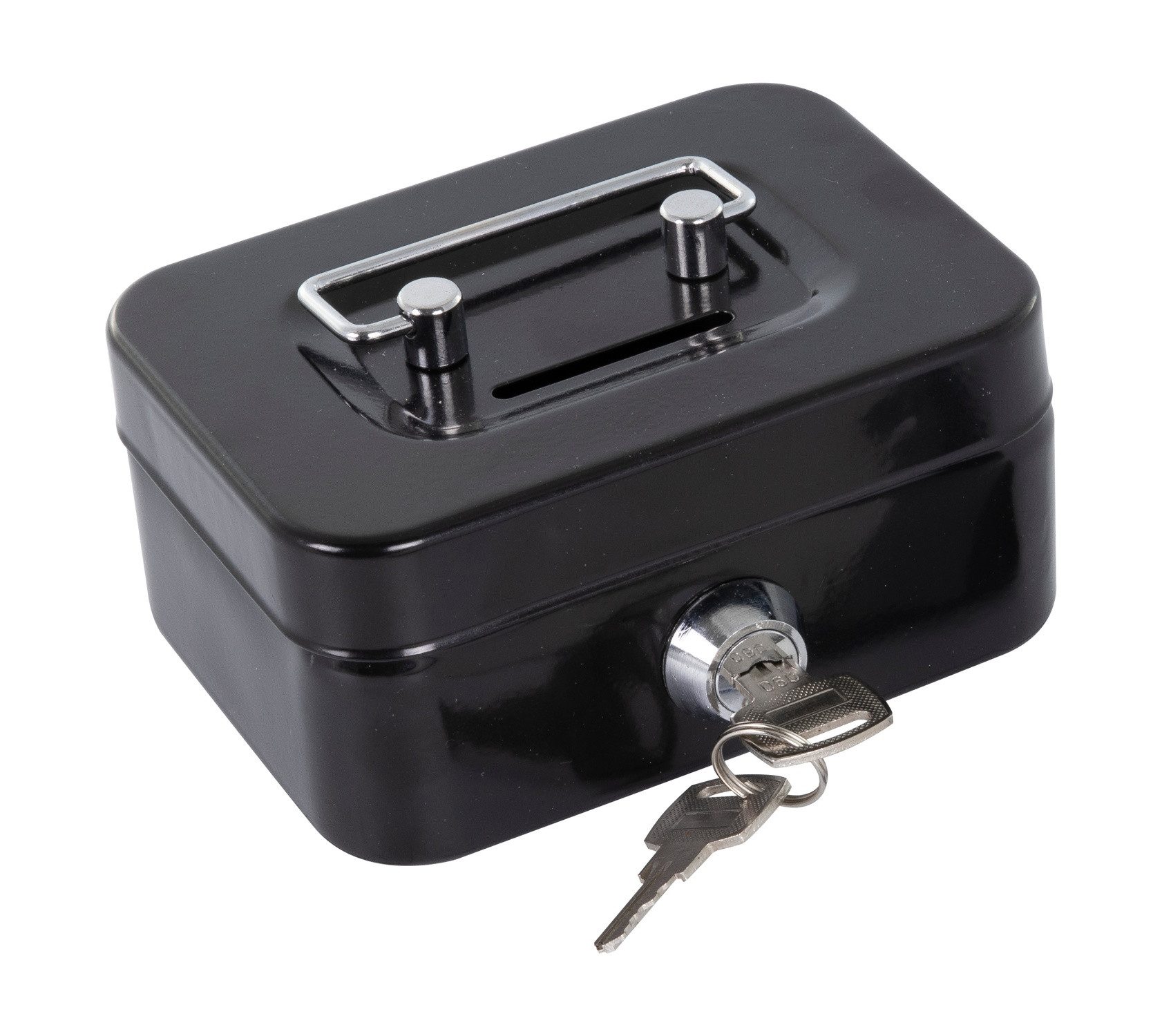 Stylex Schreibwaren Geldkassette Mini Geldkassette mit Münzeinwurschlitz / Größe: 11,5x5,3x8,5cm / Farb