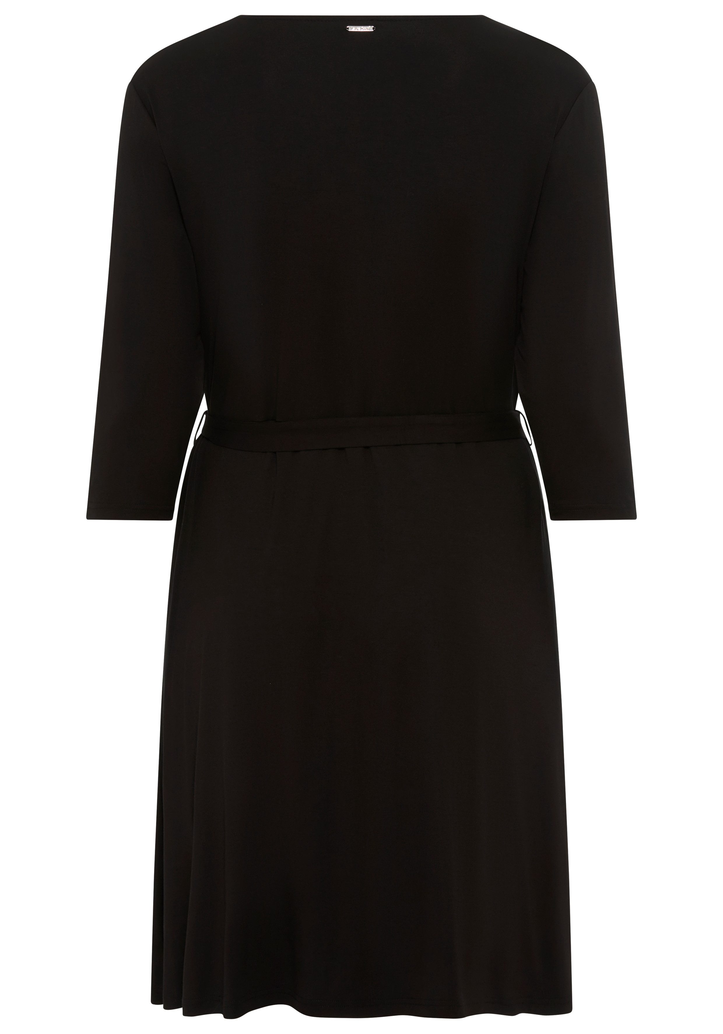 Laura Scott CURVE Jerseykleid Große Größen in großen Größen, mit Wickeloptik, taillierte Passform