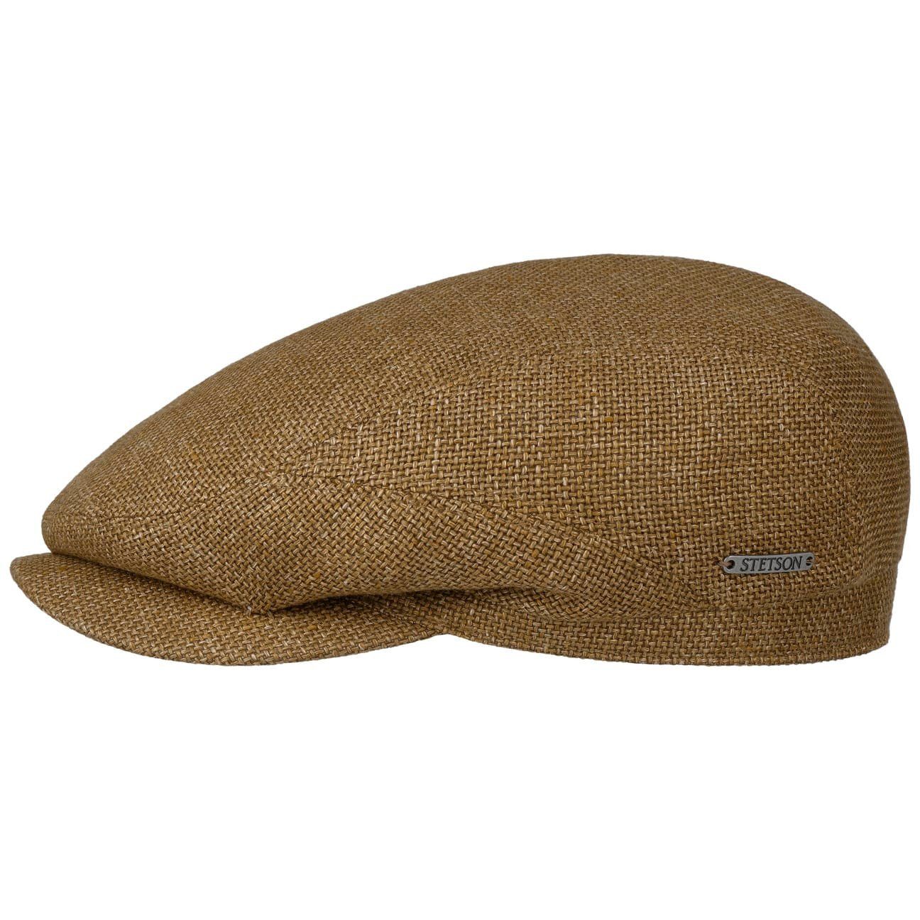 Stetson Flat Cap (1-St) Schirmmütze mit Schirm, Made in the EU