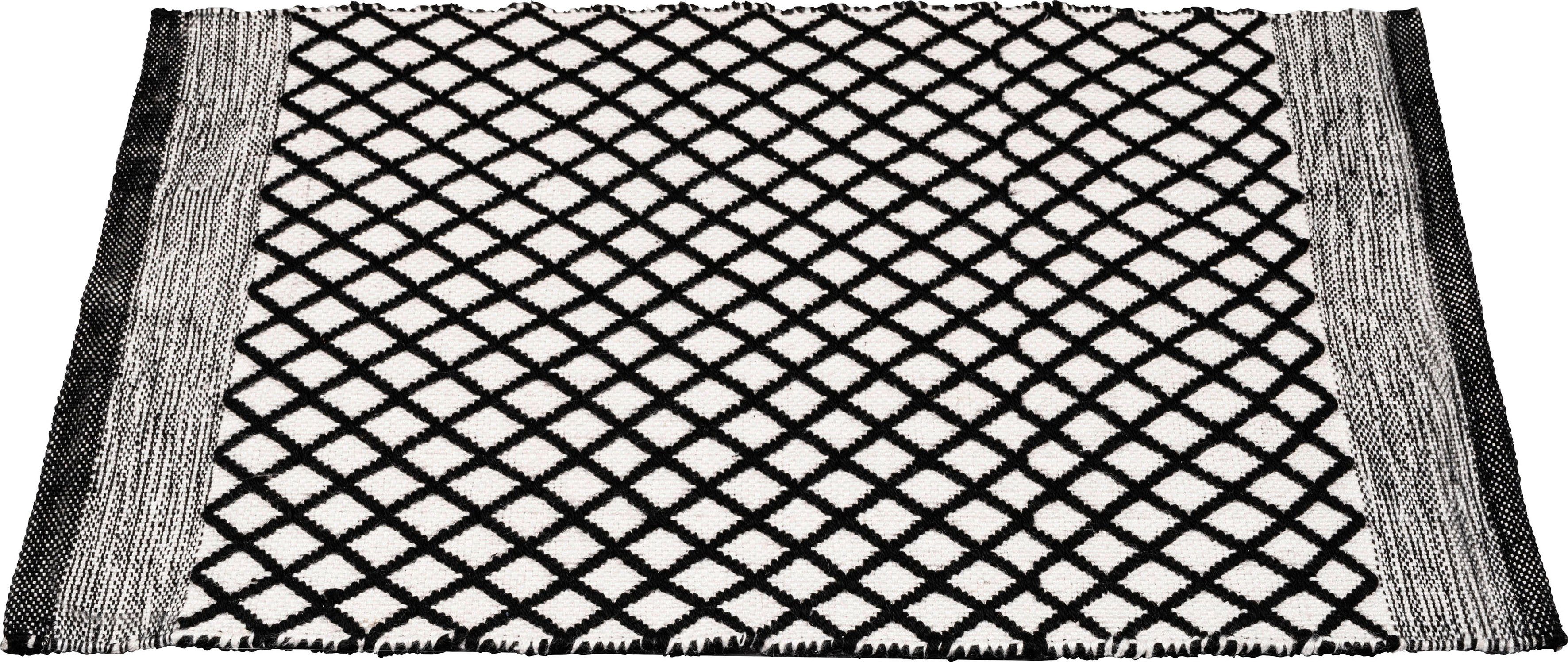 WENKO Badematte Tara, Höhe 8 mm, rechteckig, BxL: 50 x 80 cm