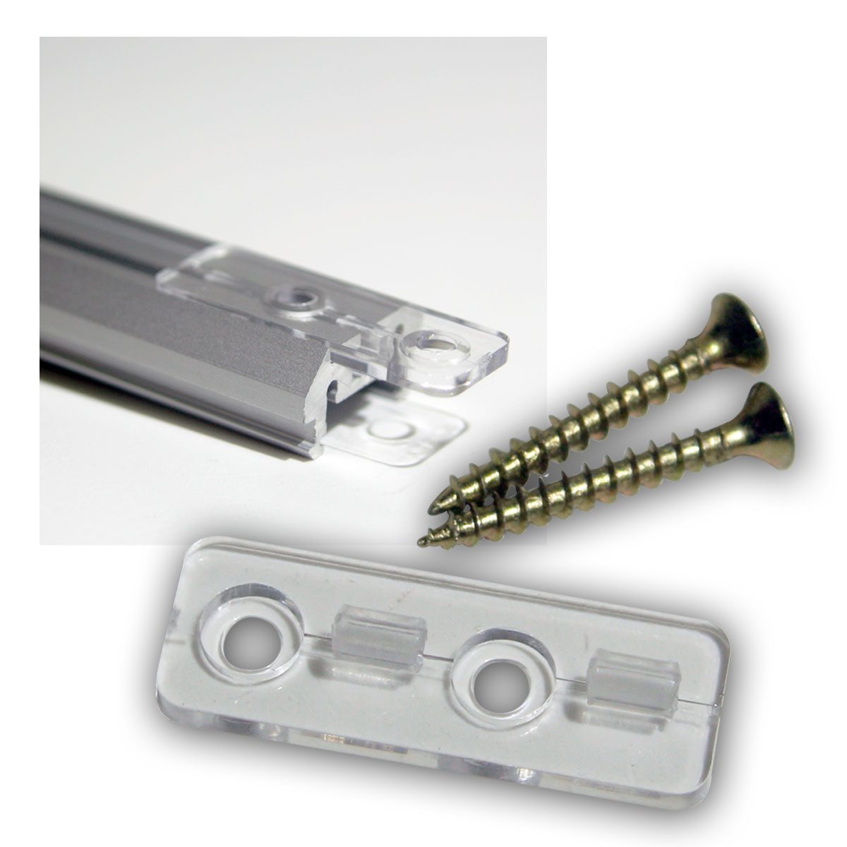 world-trading-net Profil Montage-Clip für Aluminium Profile (siehe Beschr)