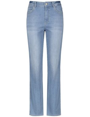 GERRY WEBER Stretch-Jeans 5-Pocket Jeans mit geradem Bein