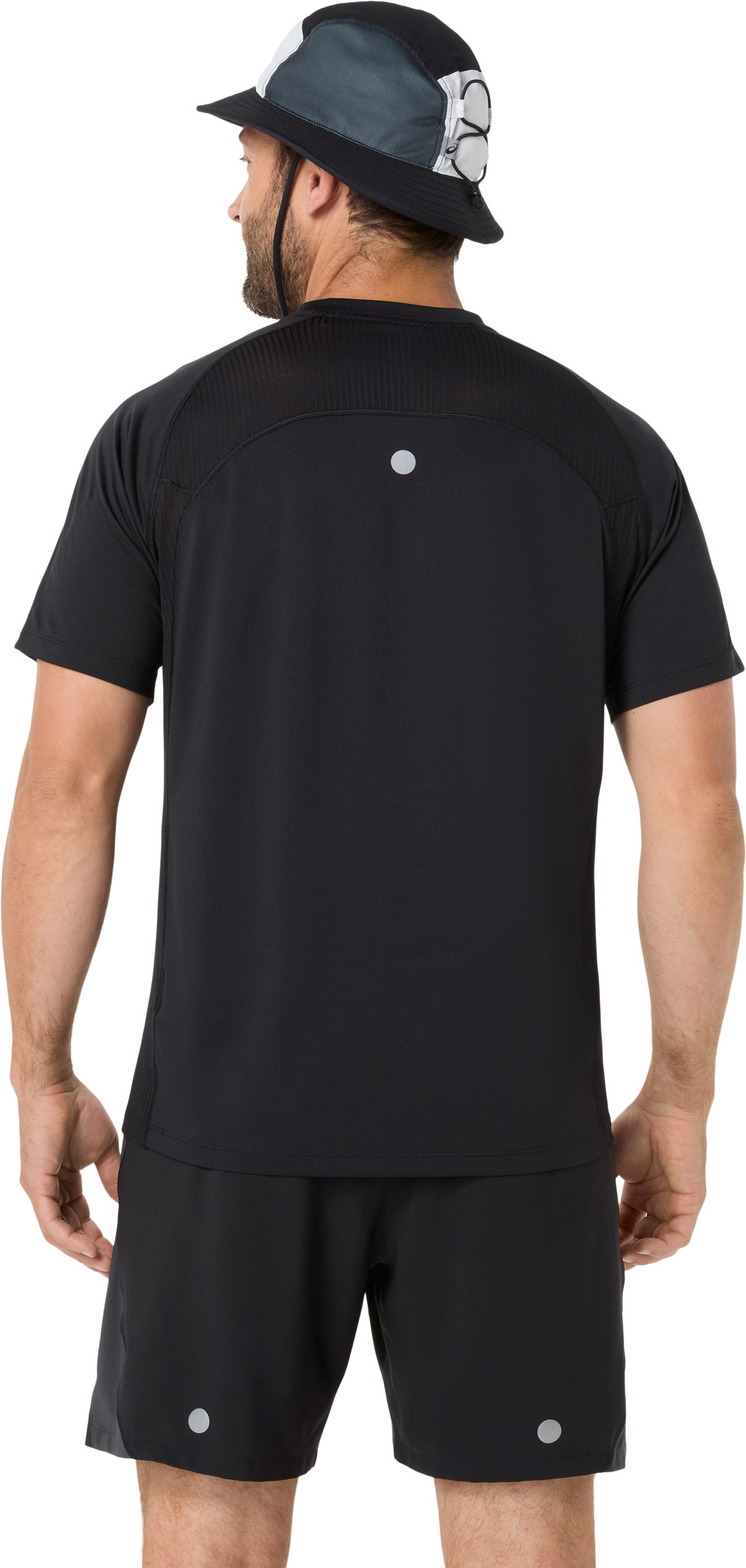 Asics Laufshirt ROAD FADE SS TOP Kurzarm, für Erwachsene, mit Grafik-Print, mit Mesh-Einsätzen
