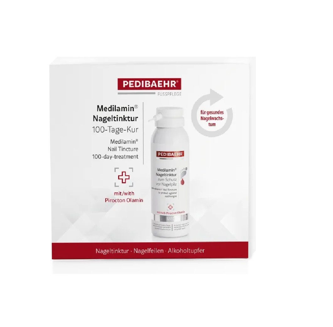 Fußpflegecreme Medilamin Nageltinktur 100 Tage Kur