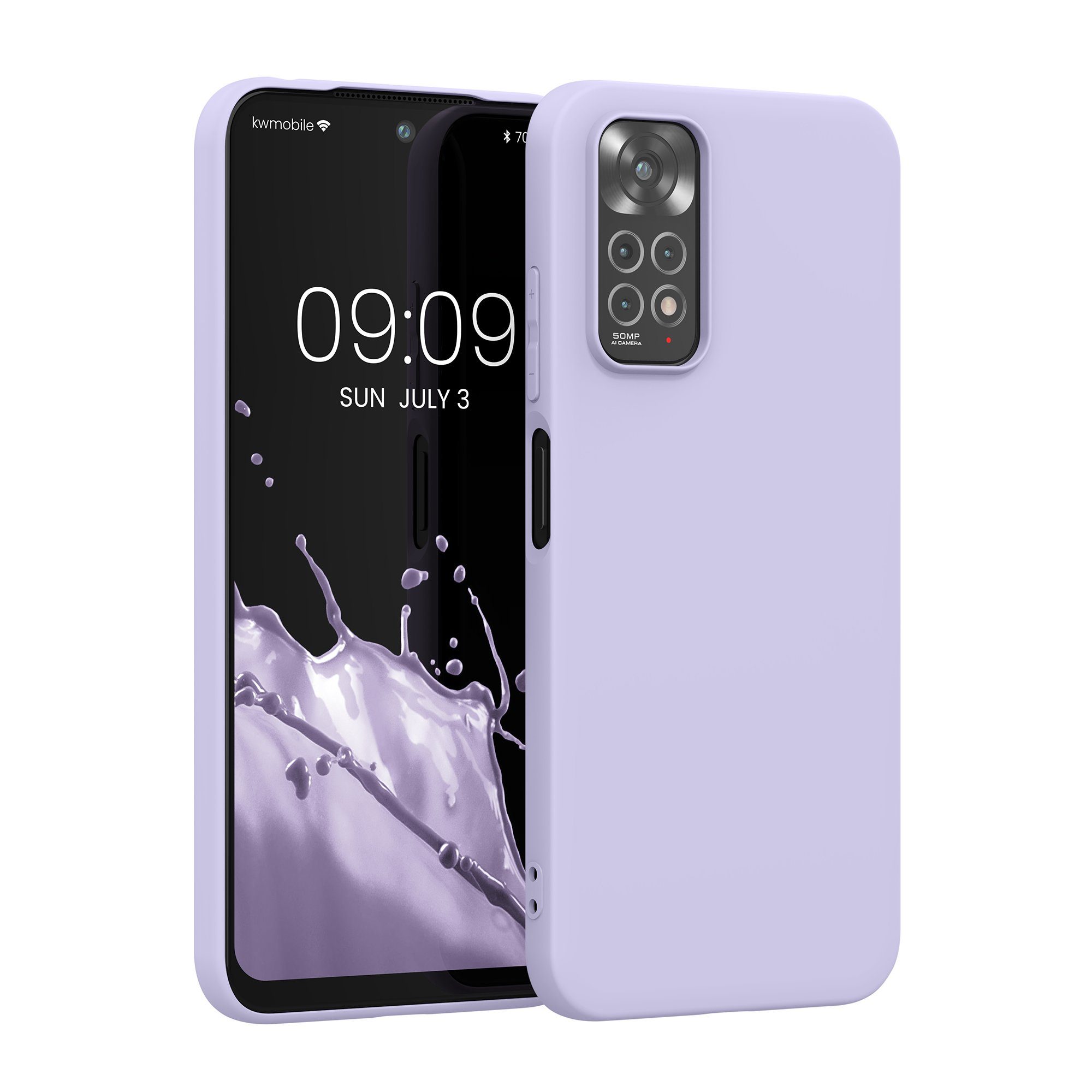 kwmobile Handyhülle Hülle für Xiaomi Redmi Note 11 / Note 11S, Hülle Silikon - Soft Handyhülle - Handy Case Cover