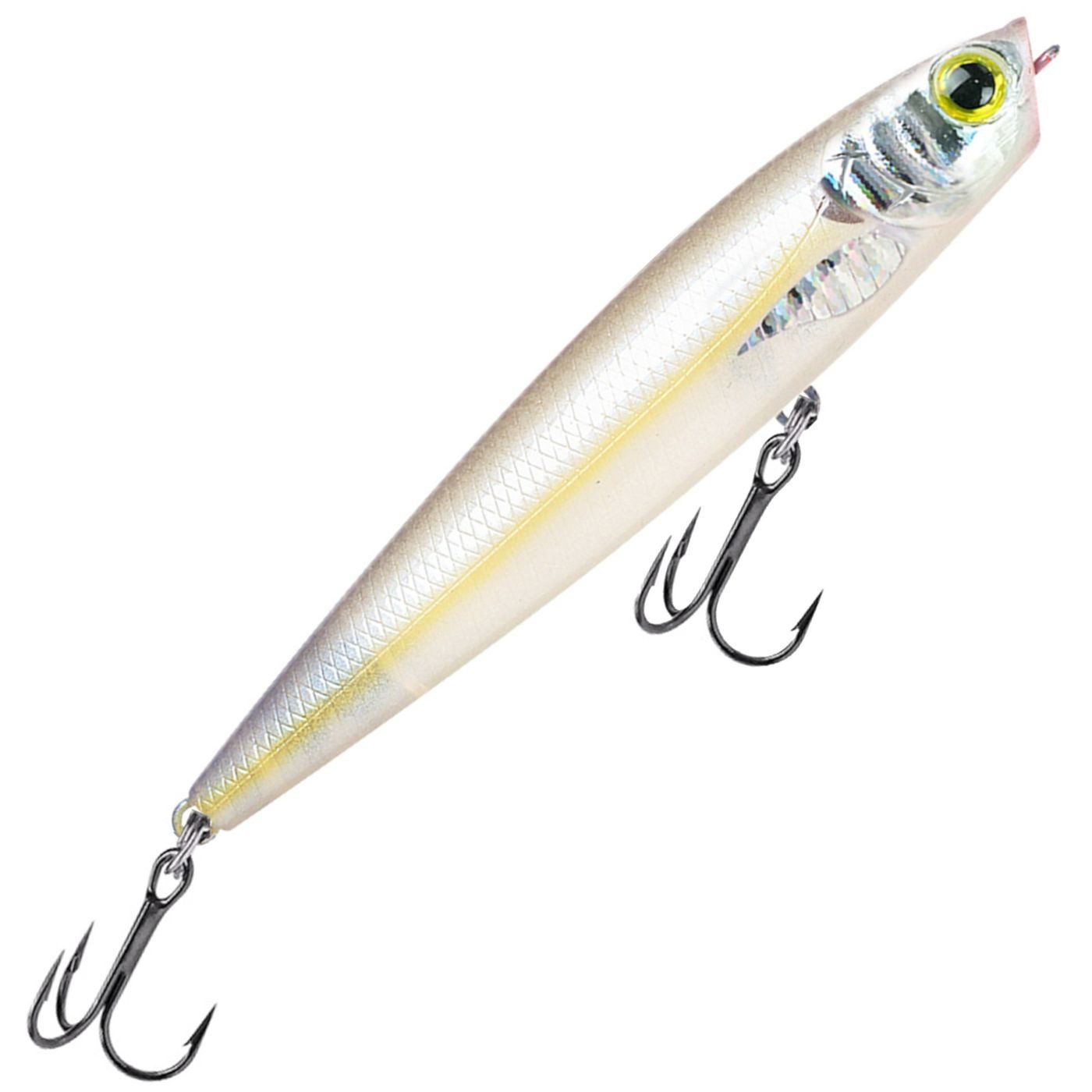 Silver Cheek Chartreuse Shad