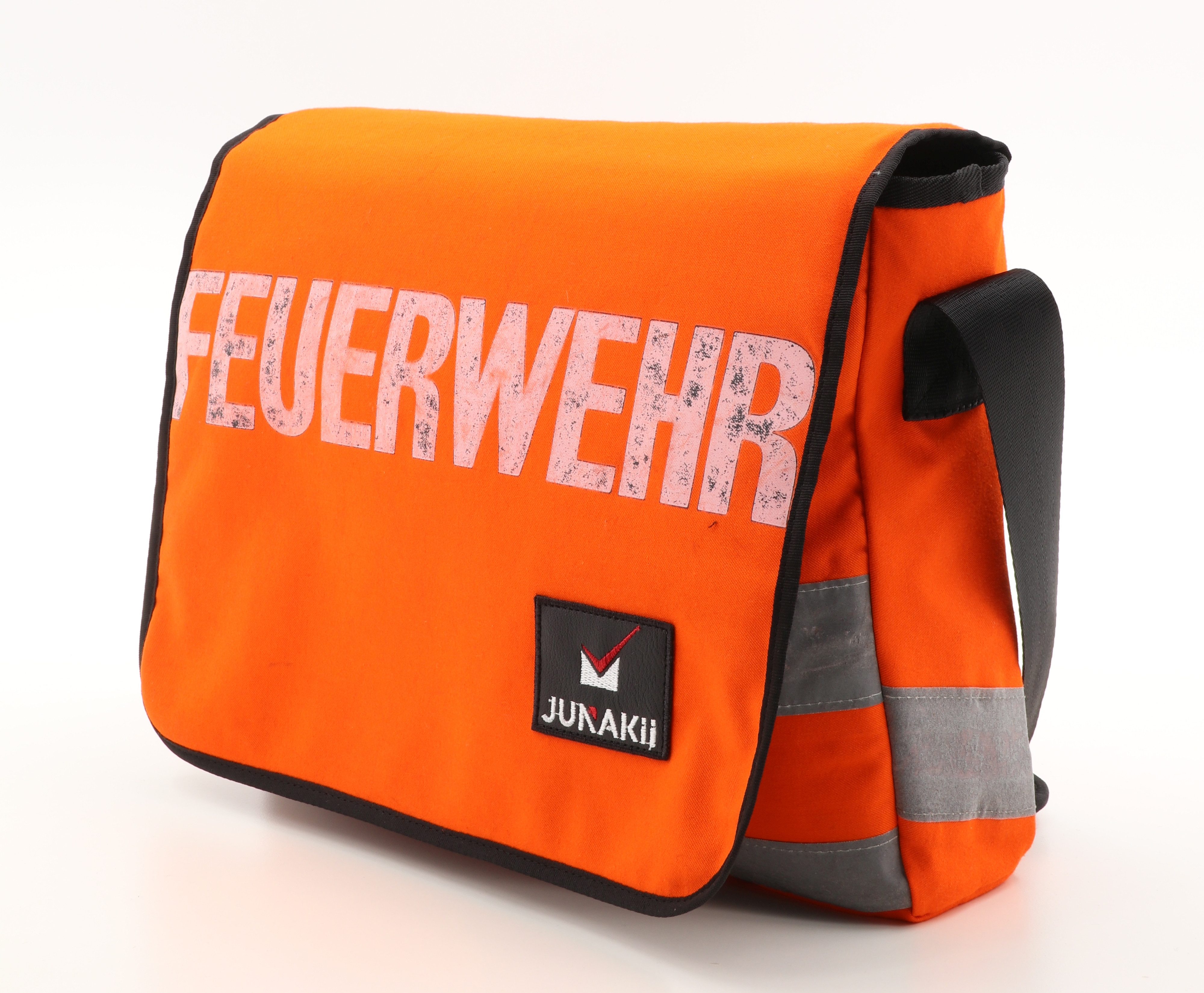 JUNAKii Messenger Bag, Эко-товарer, funktionaler Begleiter. Unikat, robust, aus Europa
