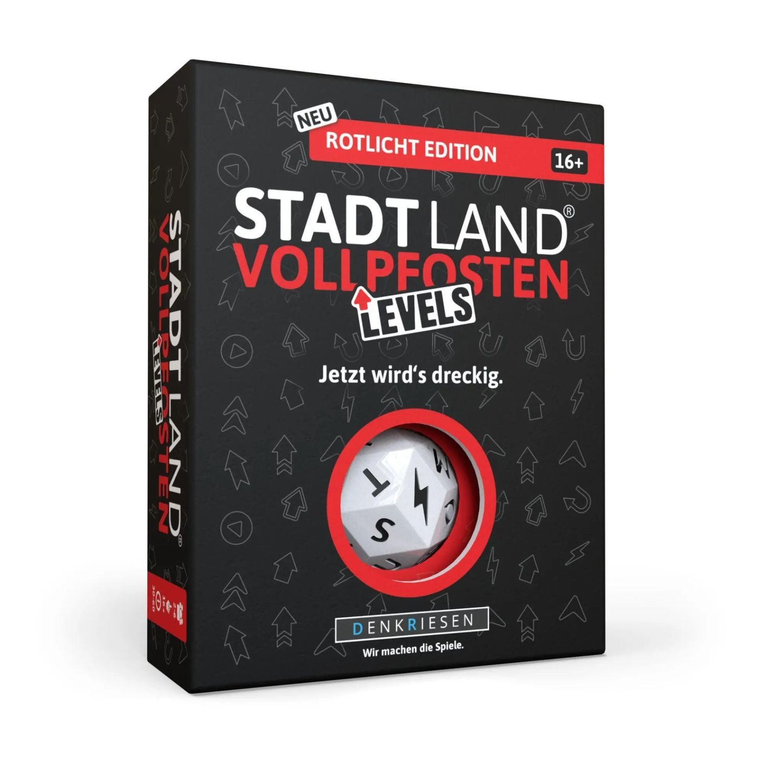 Denkriesen Spiel DENKRIESEN - STADT LAND VOLLPFOSTEN® - Levels - ROTLICHT EDITION...