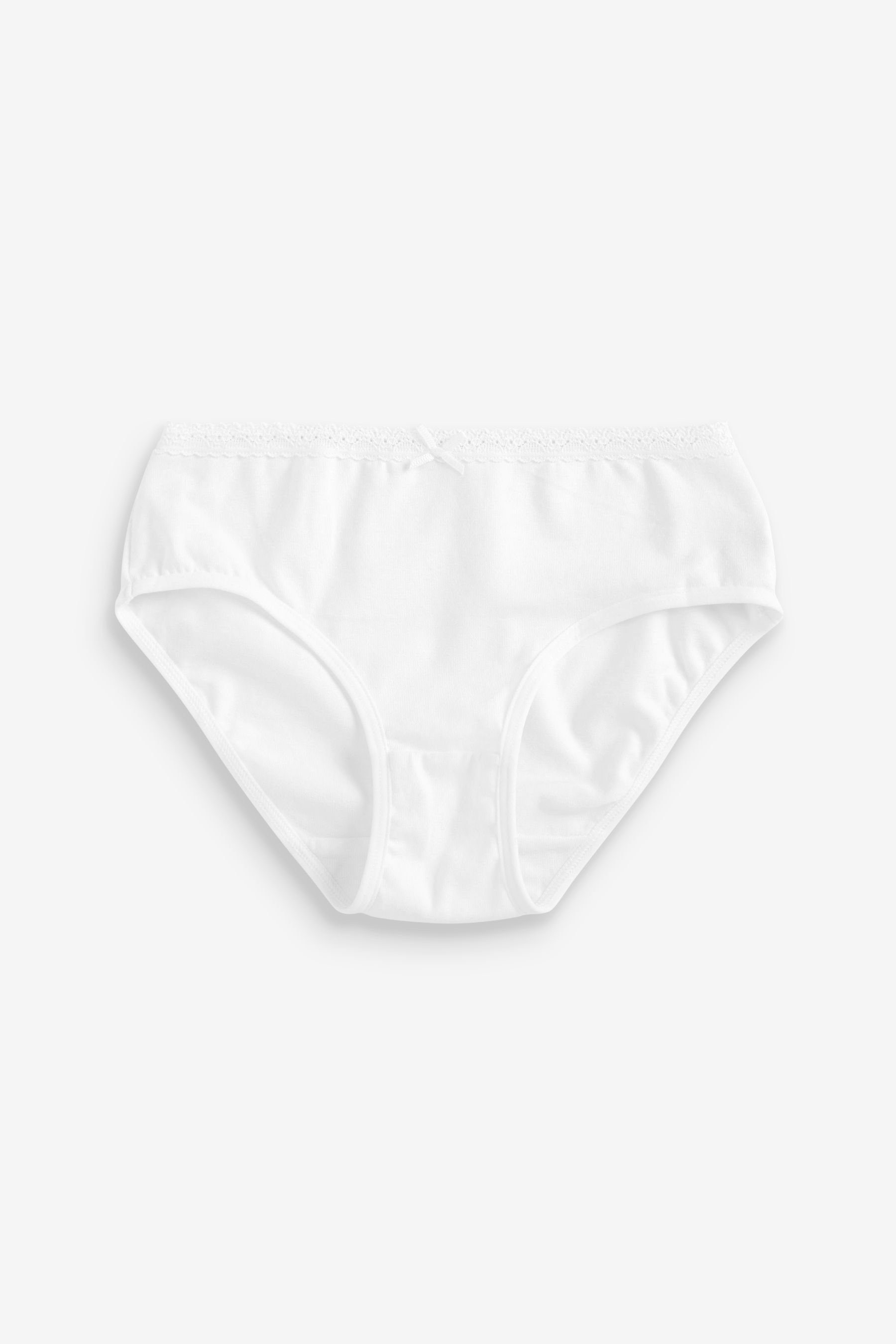 (5-St) Next im 5er-Pack White Lace Slip Unterhosen