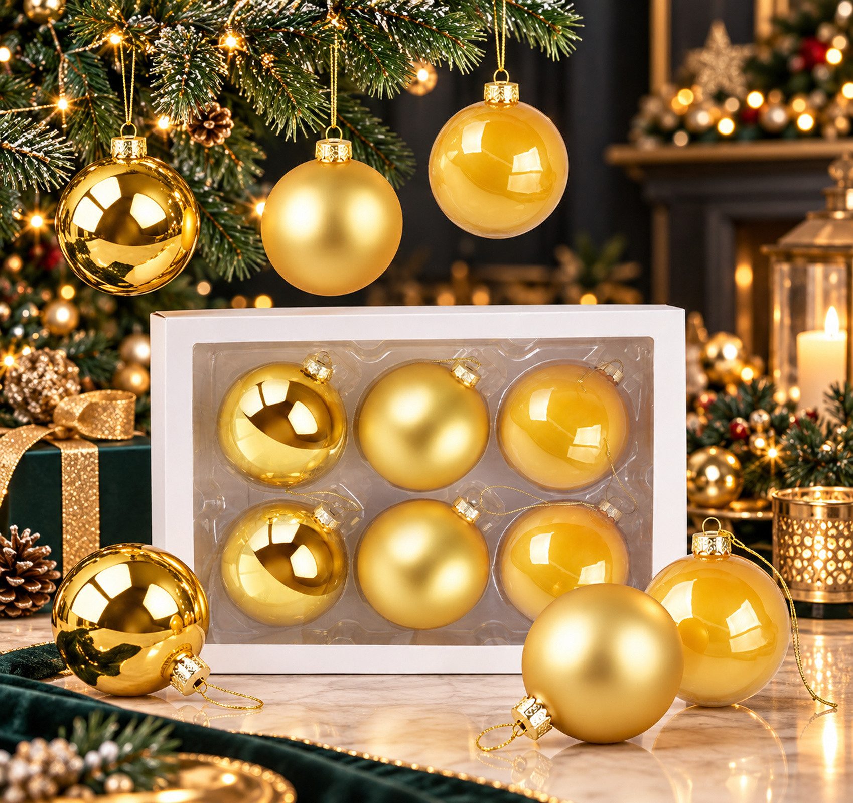 Weihnachtskugeln zum Befüllen » Befüllbare Christbaumkugeln