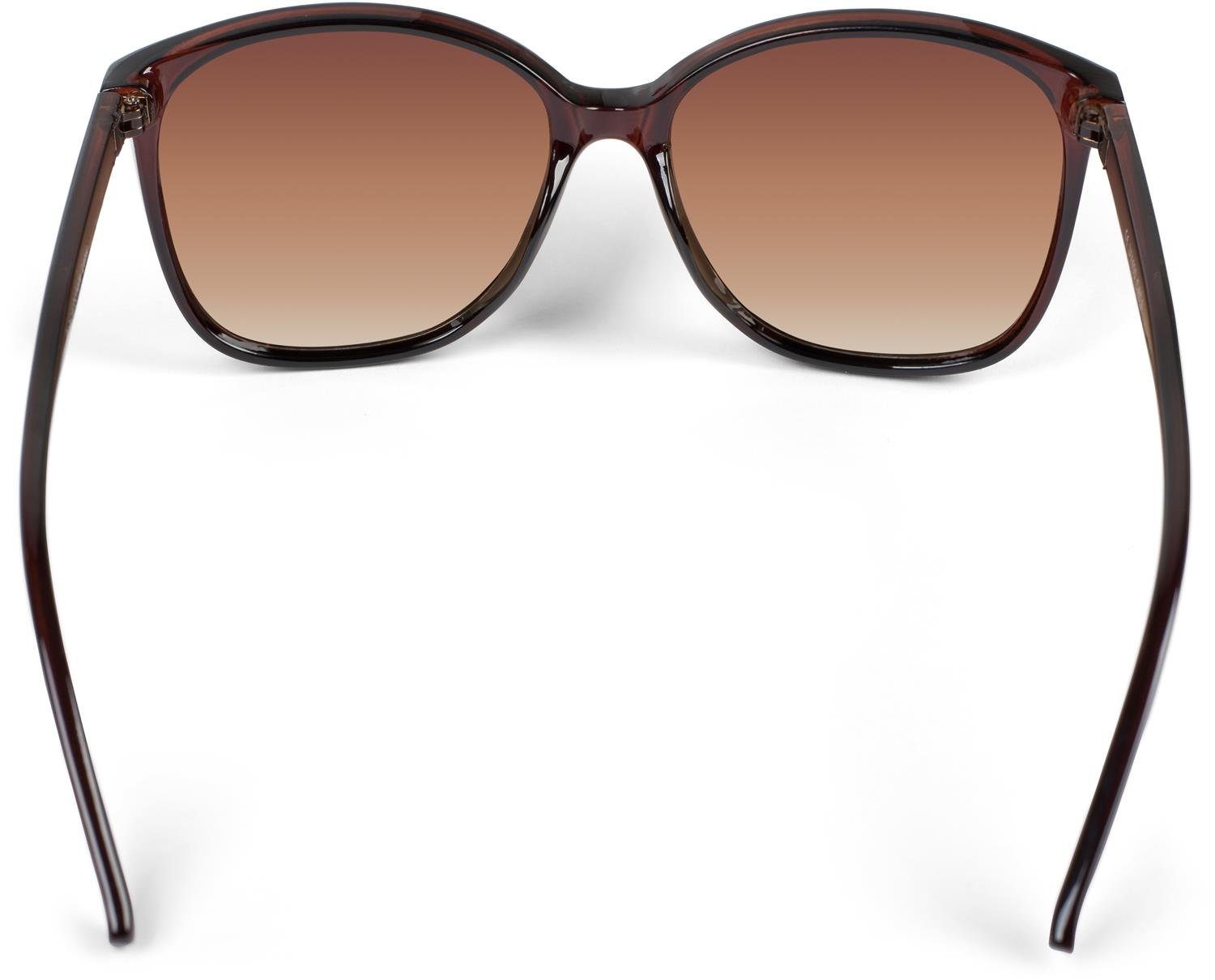 styleBREAKER Sonnenbrille Sonnenbrille mit ovalen Oversize Gläsern (1-St)