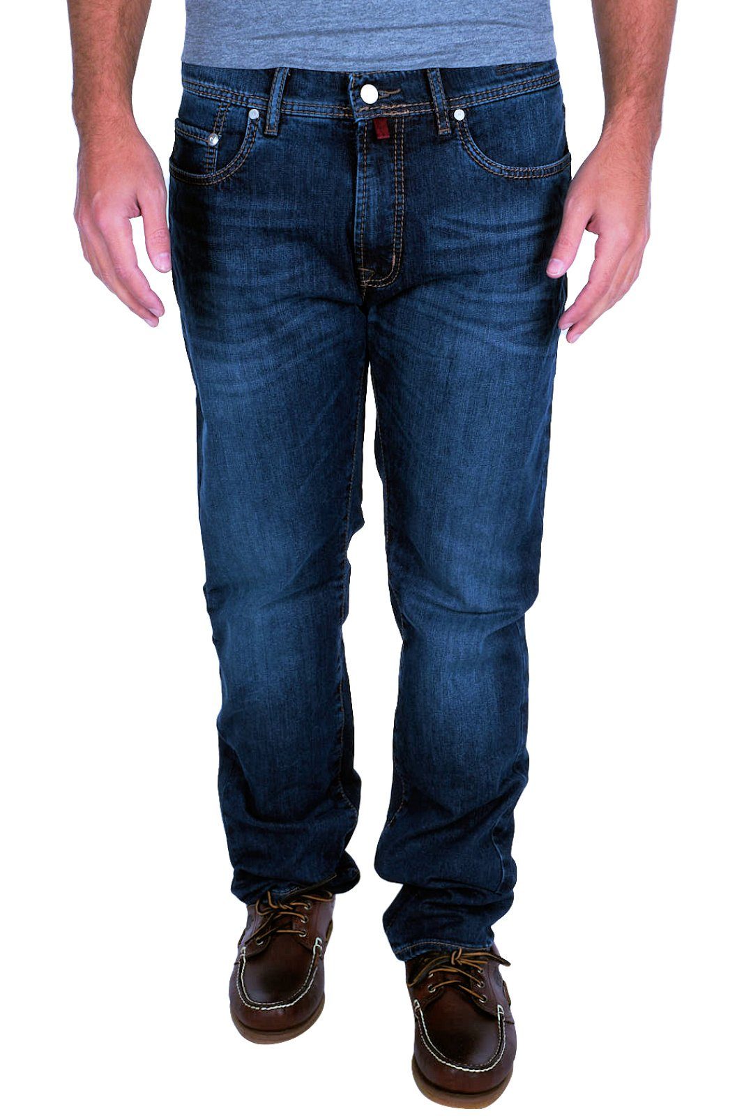 beige Pierre Cardin Straight-Jeans
