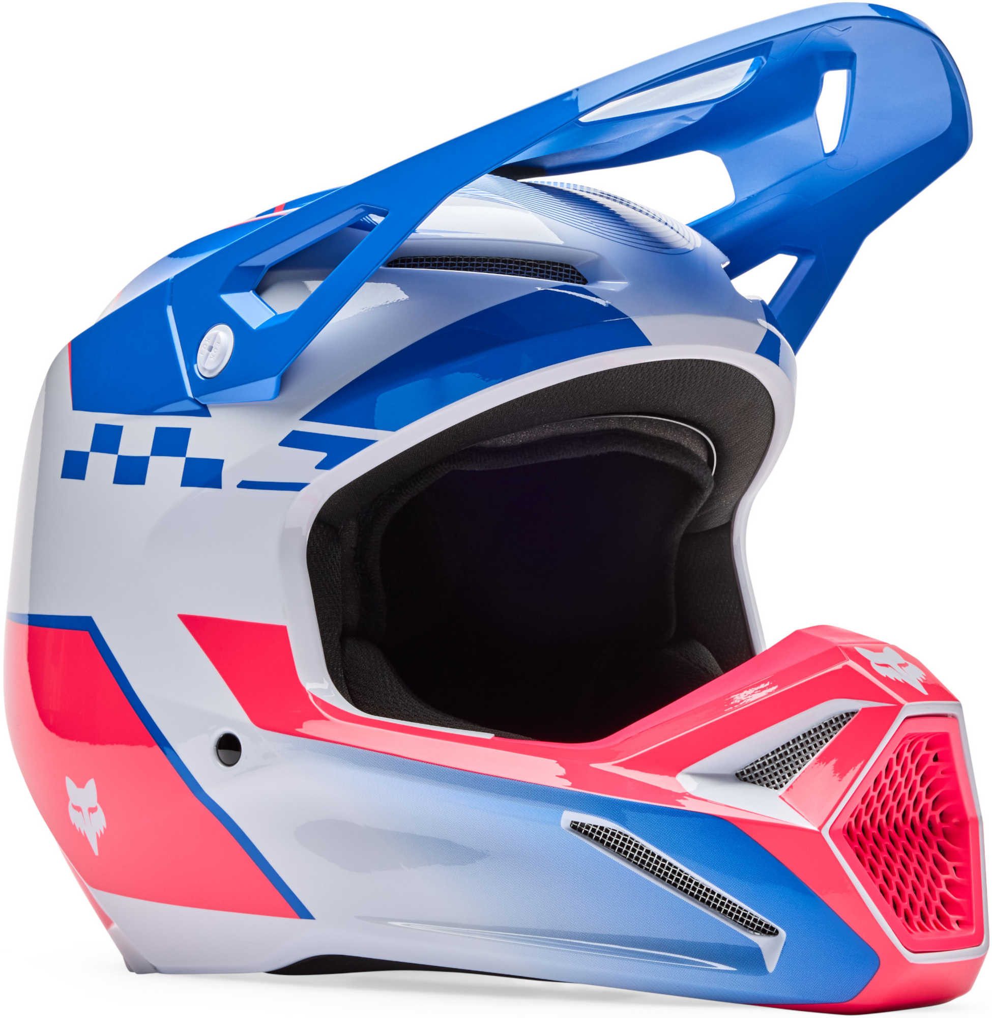 Fox Racing Motorradhelm V1 Collect Jugend Motocross Helm, Belüftet
