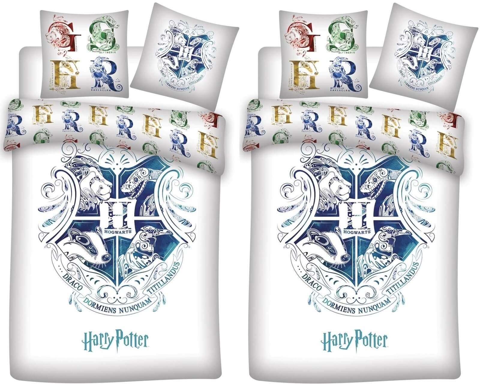 Bettwäsche Harry Potter - Hogwarts - 2 x Bettwäsche-Set, 135x200 & 80x80, Harry  Potter, Baumwolle, 100% Baumwolle