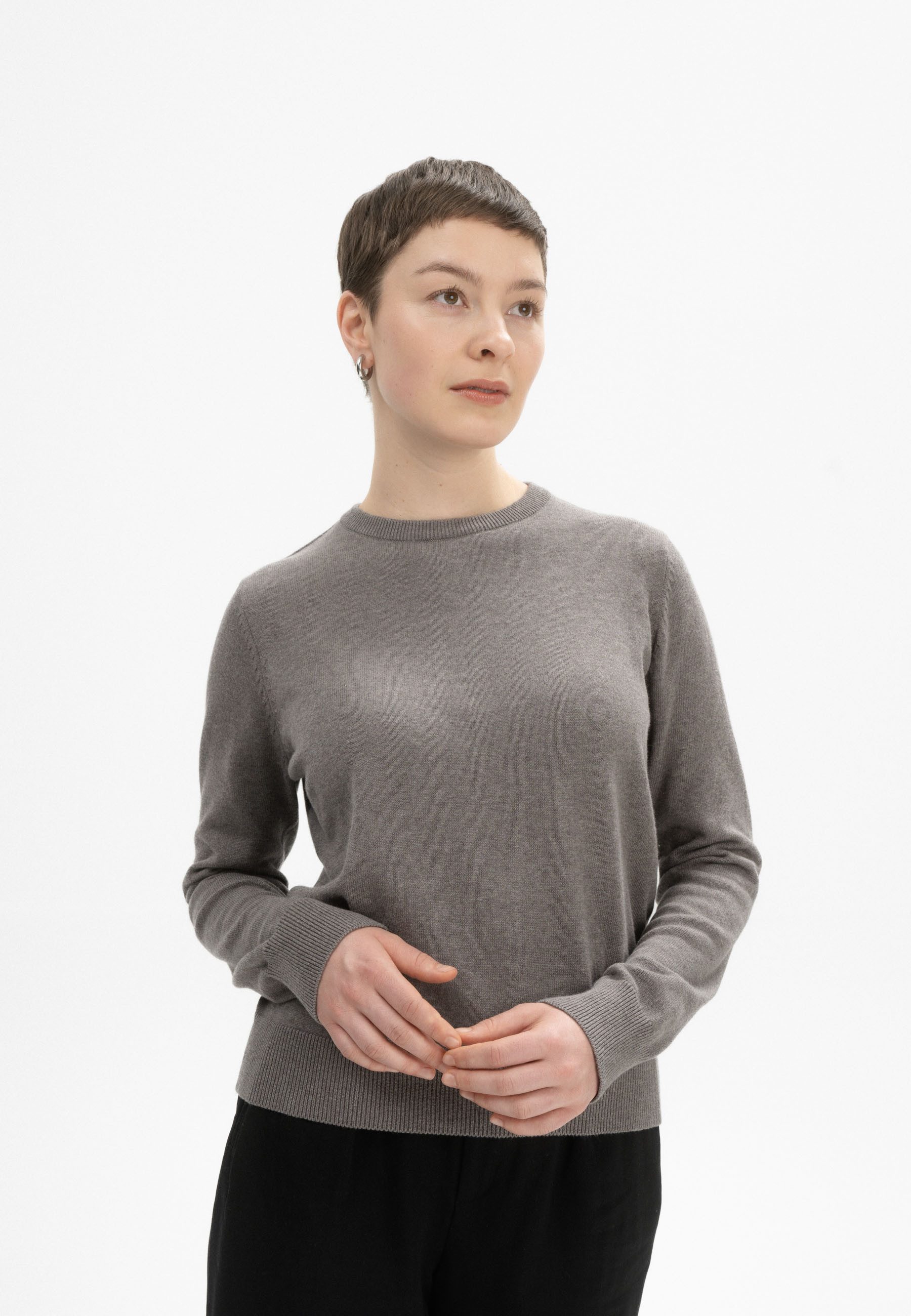 MELA Strickpullover Damen Feinstrick Pullover DHANA günstig online kaufen