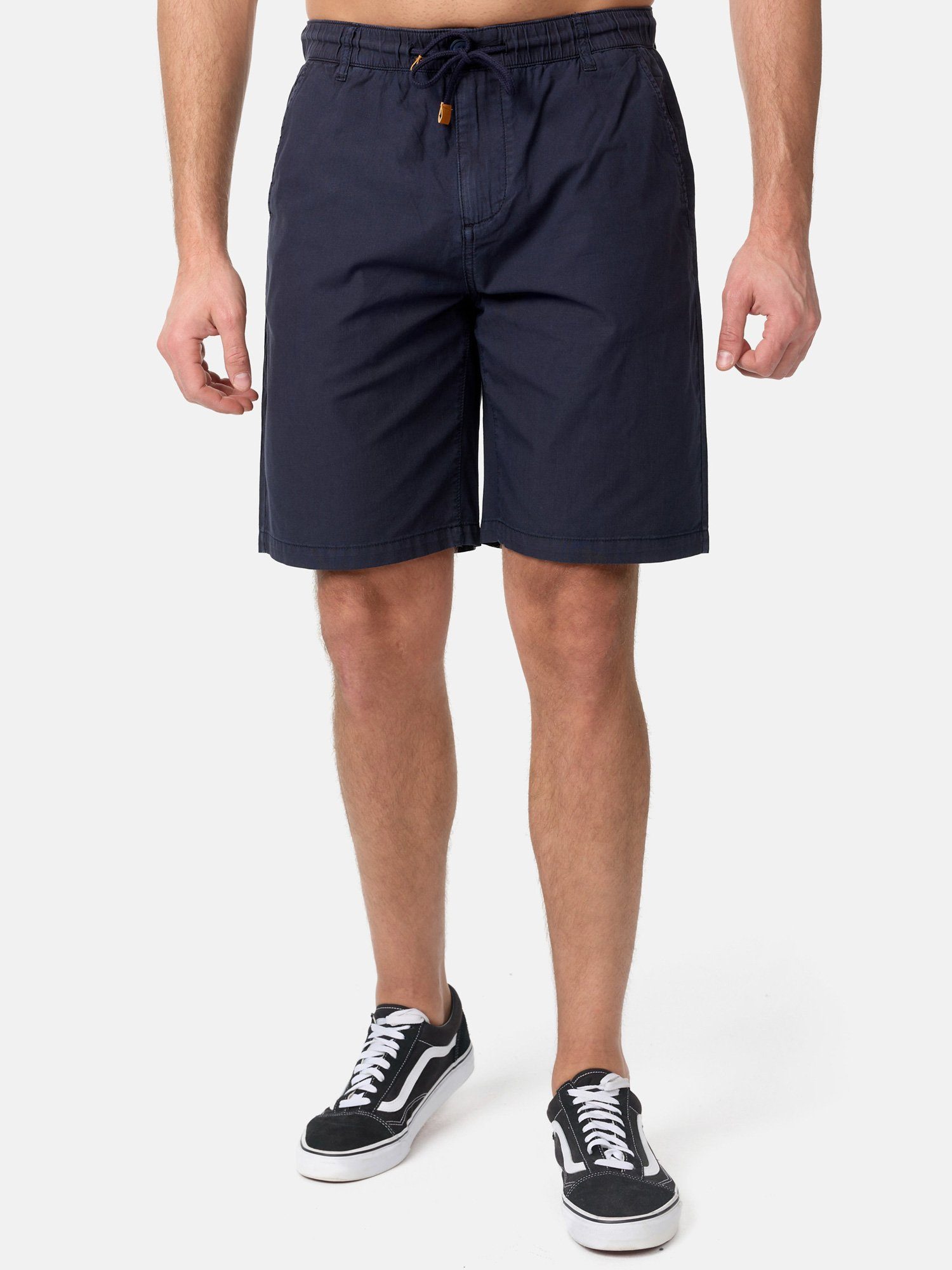 Tazzio Shorts zeitlose A205 Leinen-Optik & in kurze Hose navy moderne