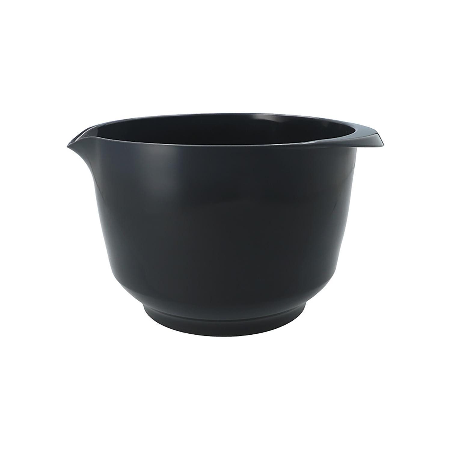 Birkmann Rührschüssel COLOUR KITCHEN, Dunkelgrau, B 26 cm, 4 Liter, Kunststoff, (1-tlg), PET-Kunststoff, mit Anti-Rutsch-Ring am Boden