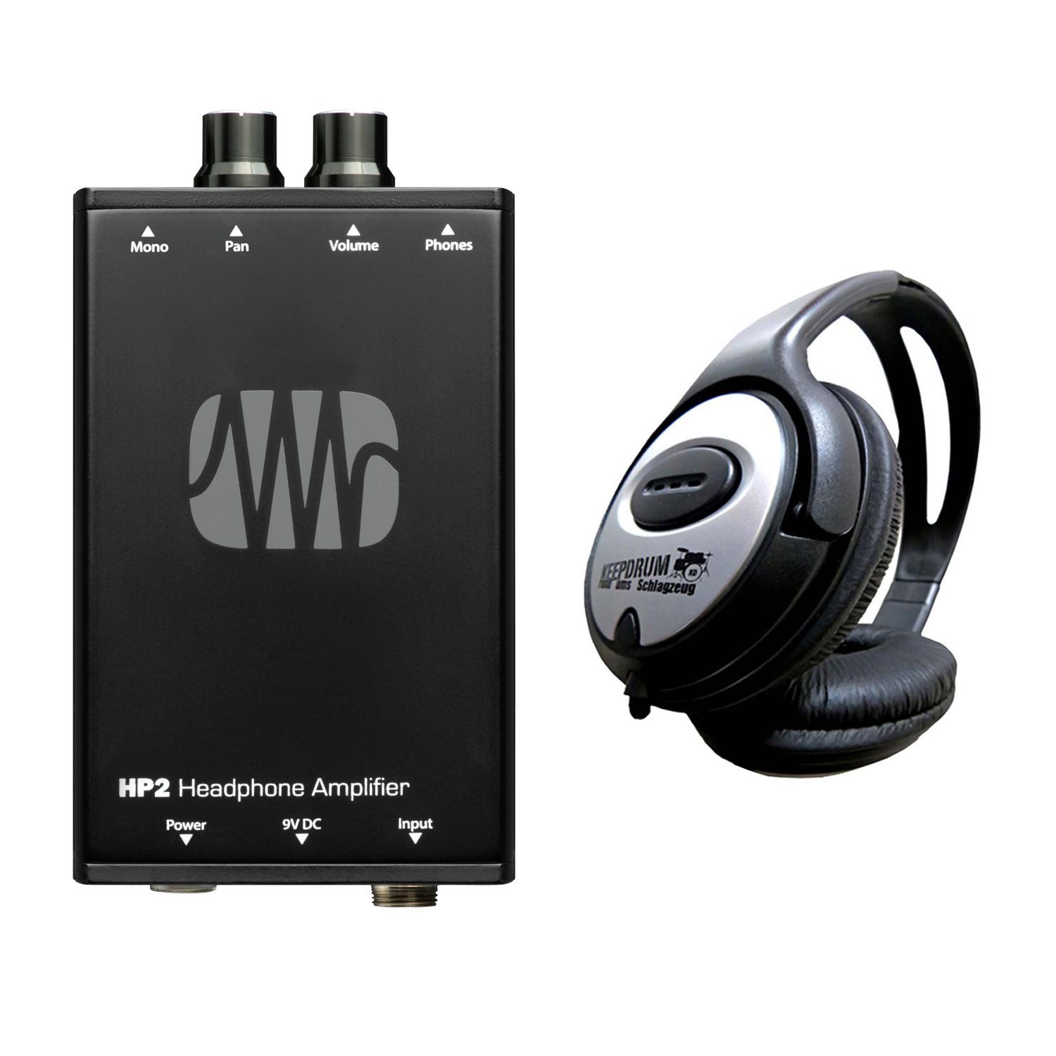 Presonus Presonus Kopfhörer Усилители HP2 mit Kopfhörer Усилитель для наушников (Anzahl Kanäle: 2, Vorteils-Set mit Kopfhörer)