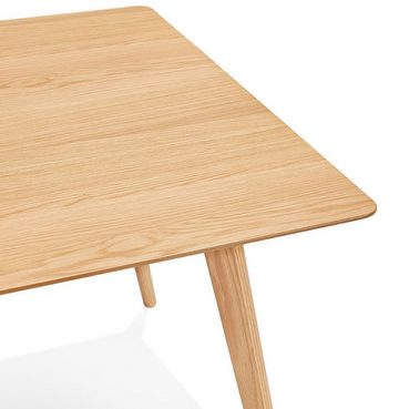 KADIMA DESIGN Esstisch FIONA Tisch Esszimmer Küchentisch Helles Wood