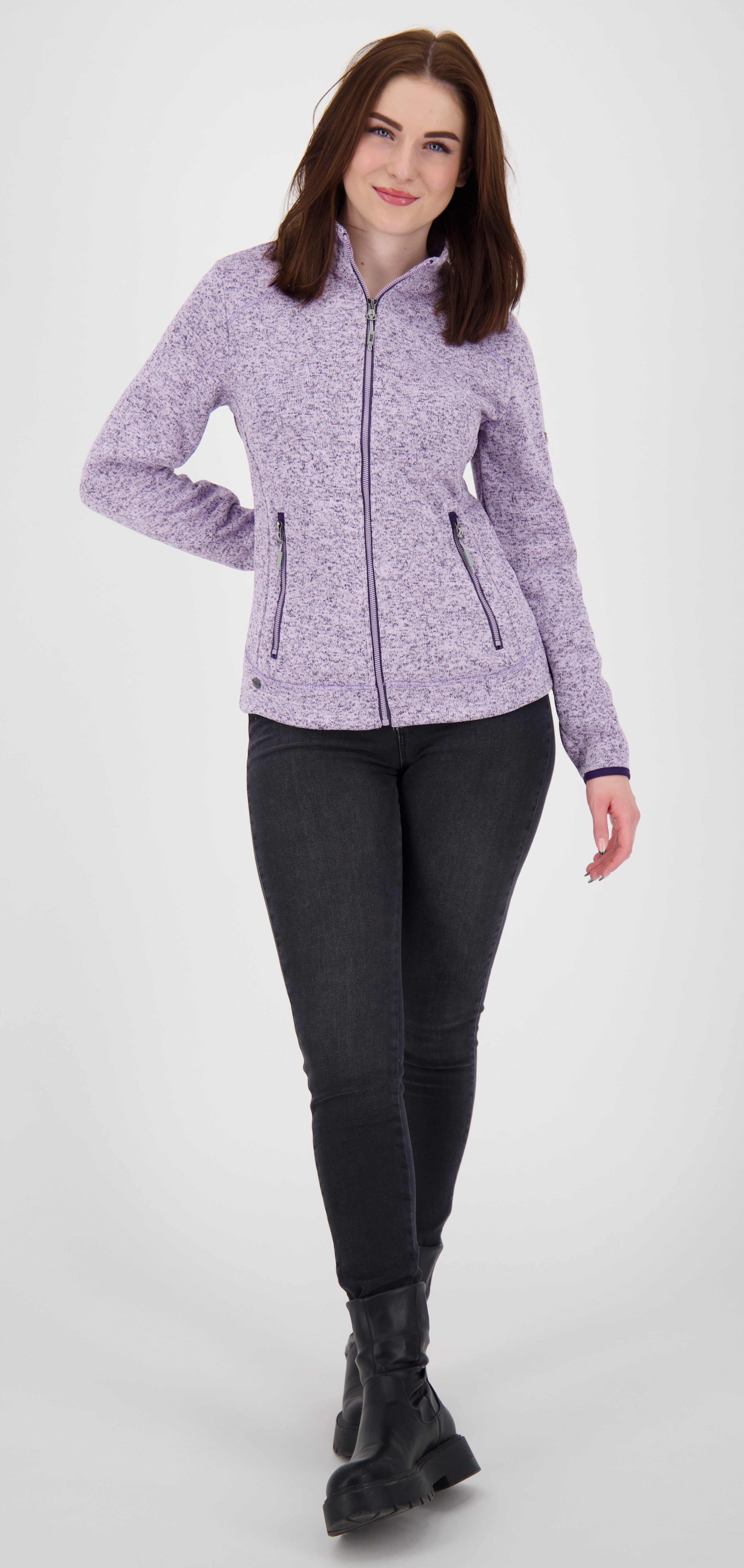 lilac JANINE CS WOMEN DEPROC Fleecejacke Active III pastel