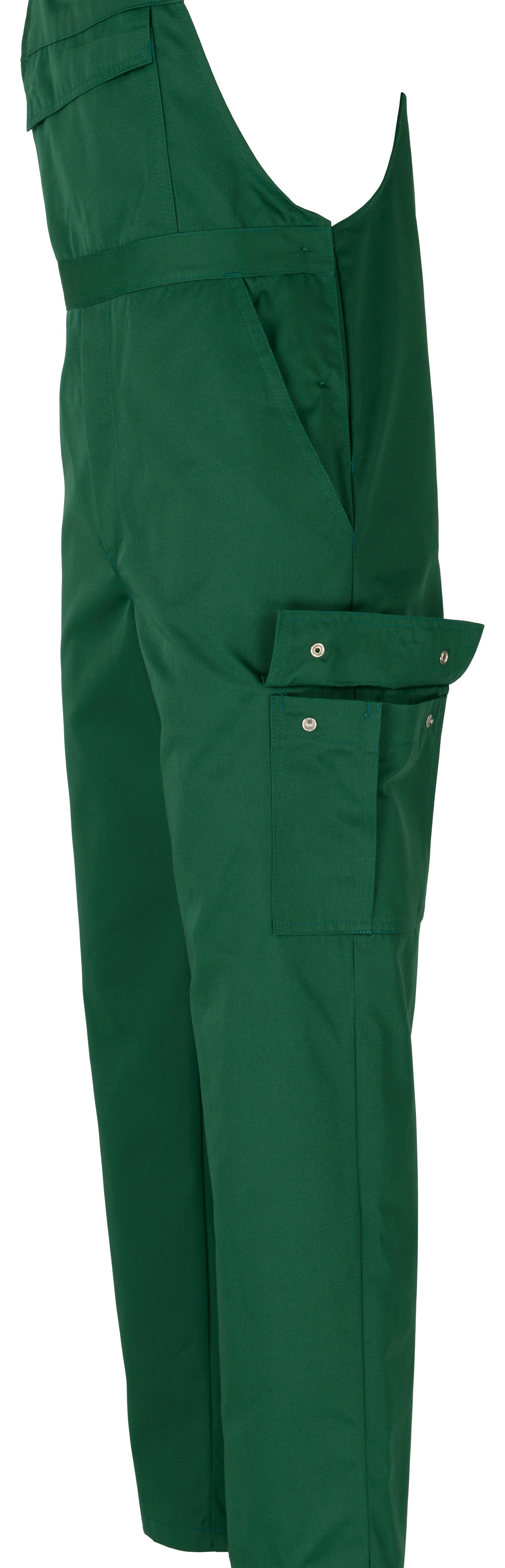 BEB Arbeitslatzhose beb HANDWERK Herren Latzhose BASIC Polyestermix Grün