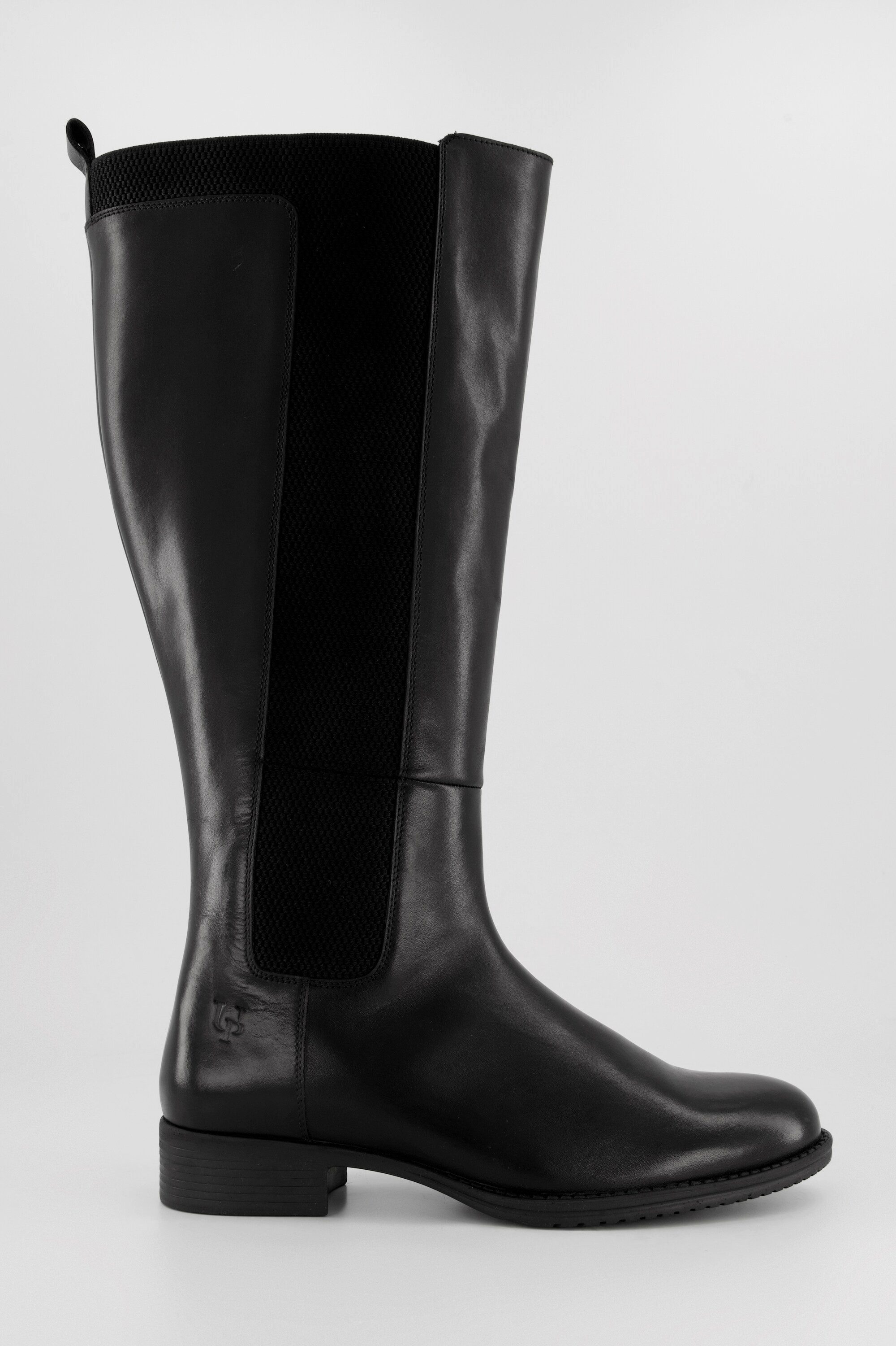 Ulla Popken Lederstiefel XL-Schaft Stretcheinsatz Weite günstig online kaufen